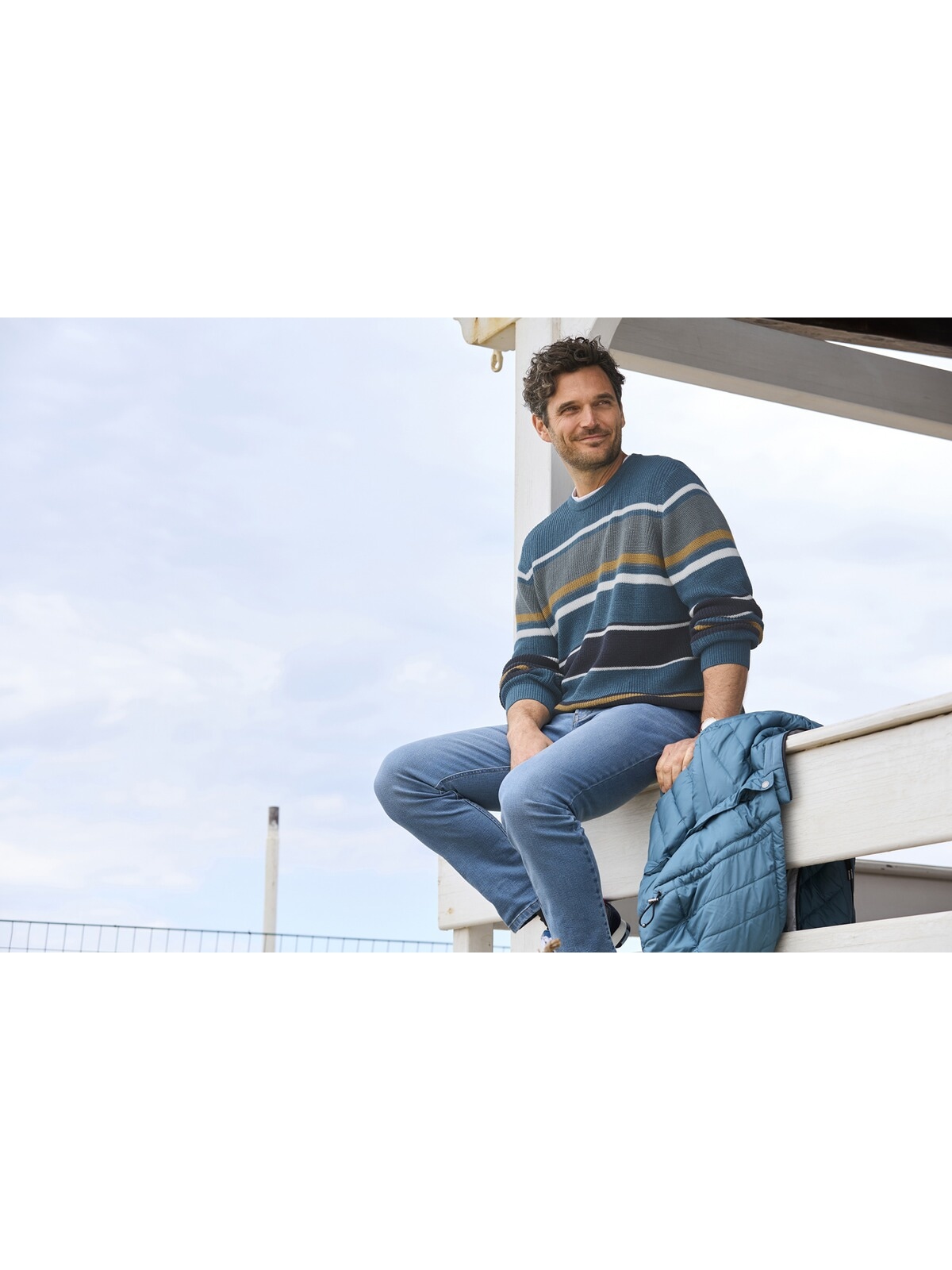 Babista Rundhalspullover »Pullover TORIVARA«, (1 tlg.), mit Streifenmuster