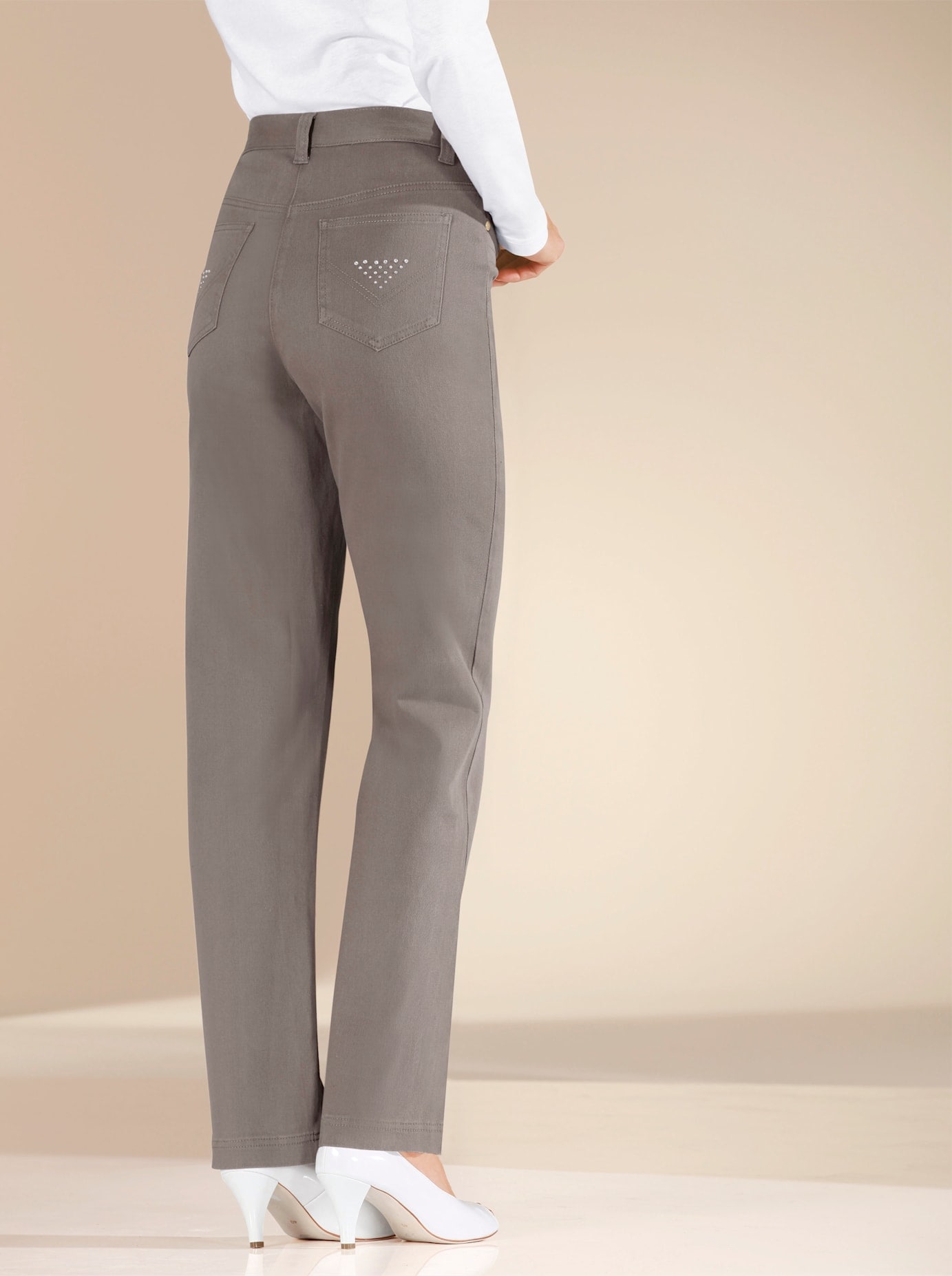 Lady Stretch-Jeans, (1 tlg.)