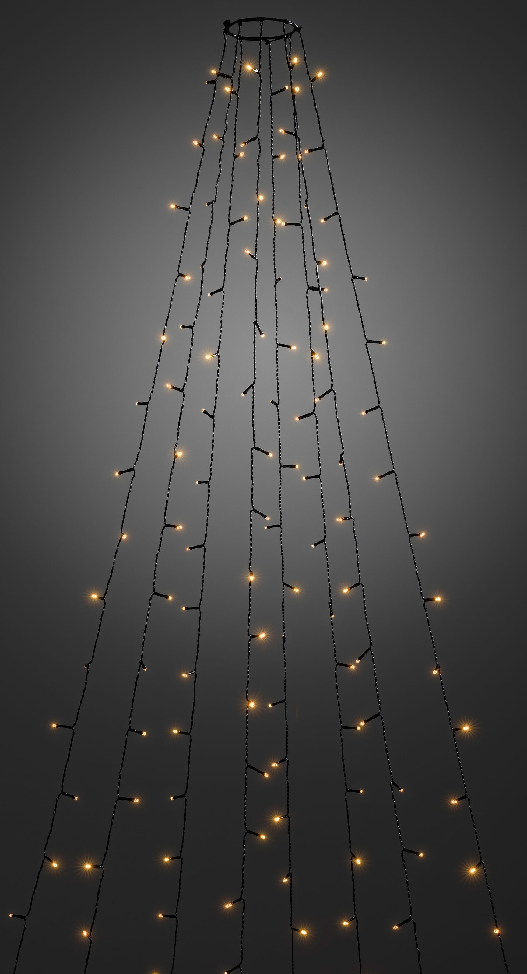 KONSTSMIDE LED-Baummantel »Weihnachtsdeko, Lichterkette Dioden, à 8 mit 30 kaufen Ring, Christbaumschmuck«, Stränge vormontiert bequem online LED