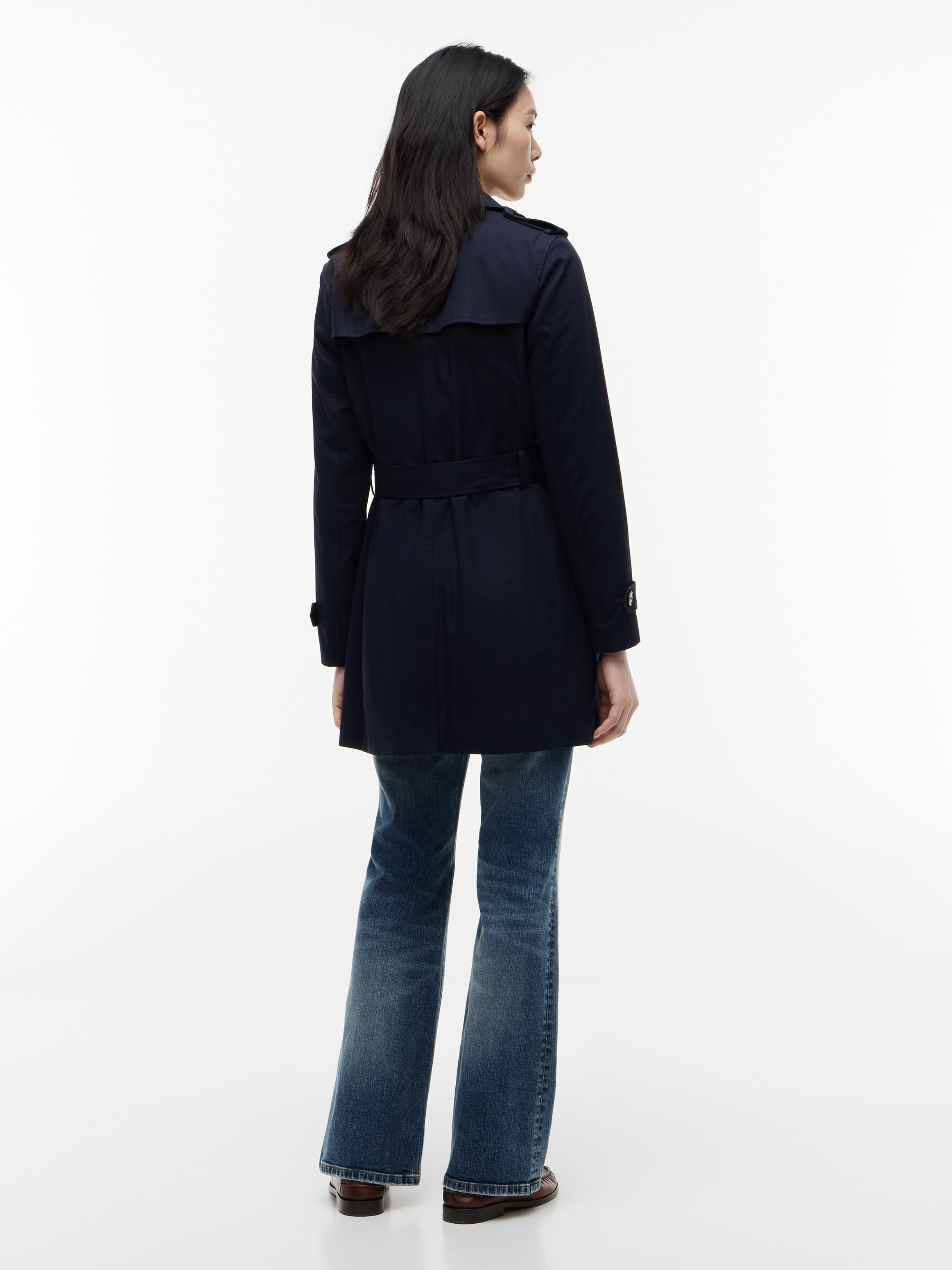 Tommy Hilfiger Langjacke »HERITAGE SINGLE BREASTED TRENCH« mit den typischen Trenchcoat-Details