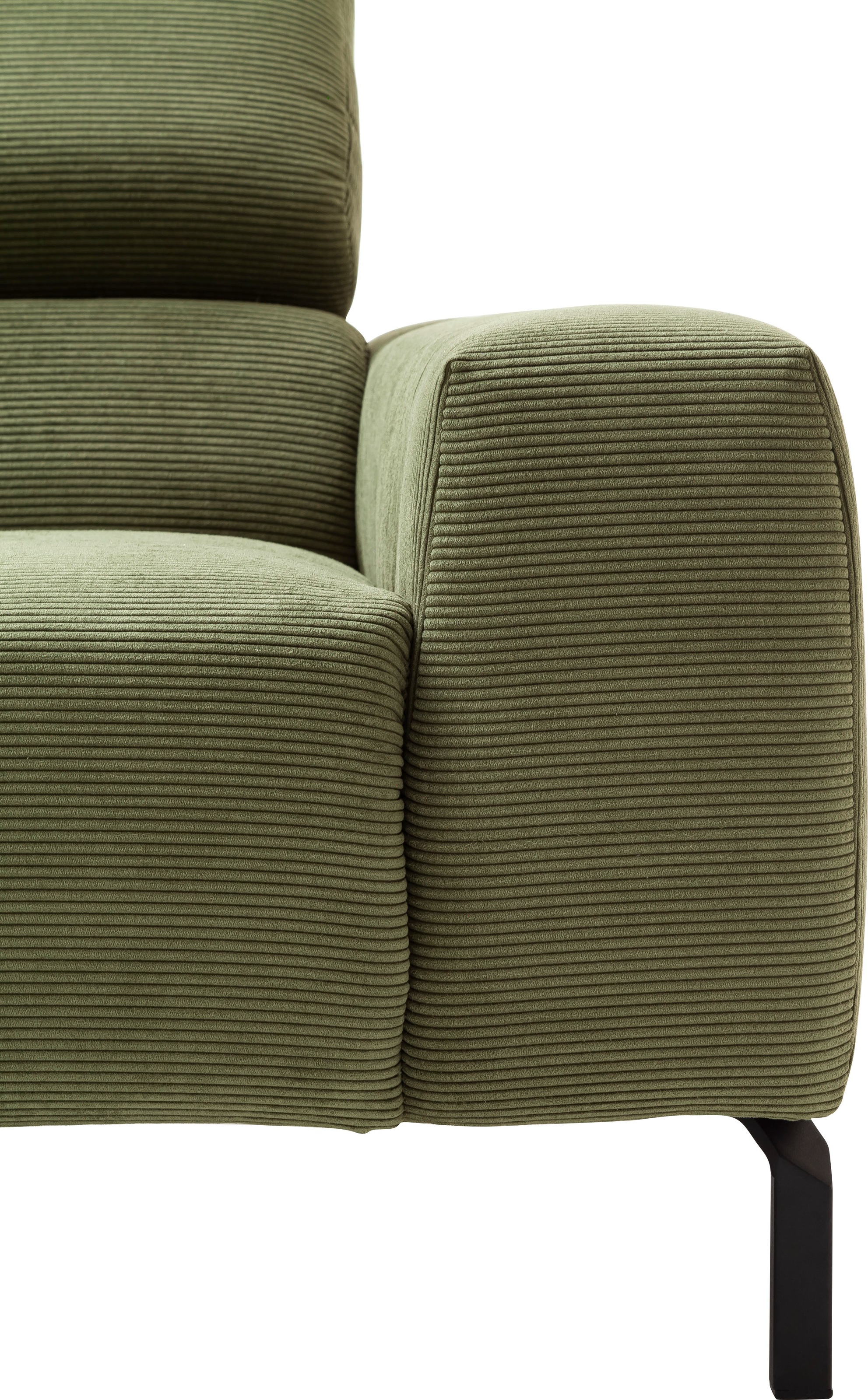 Home affaire Ecksofa »Claya, L-Form,  incl. Kopfteilverstellung, Breite 276 cm« wahlweise elektrischer Sitzvorzug