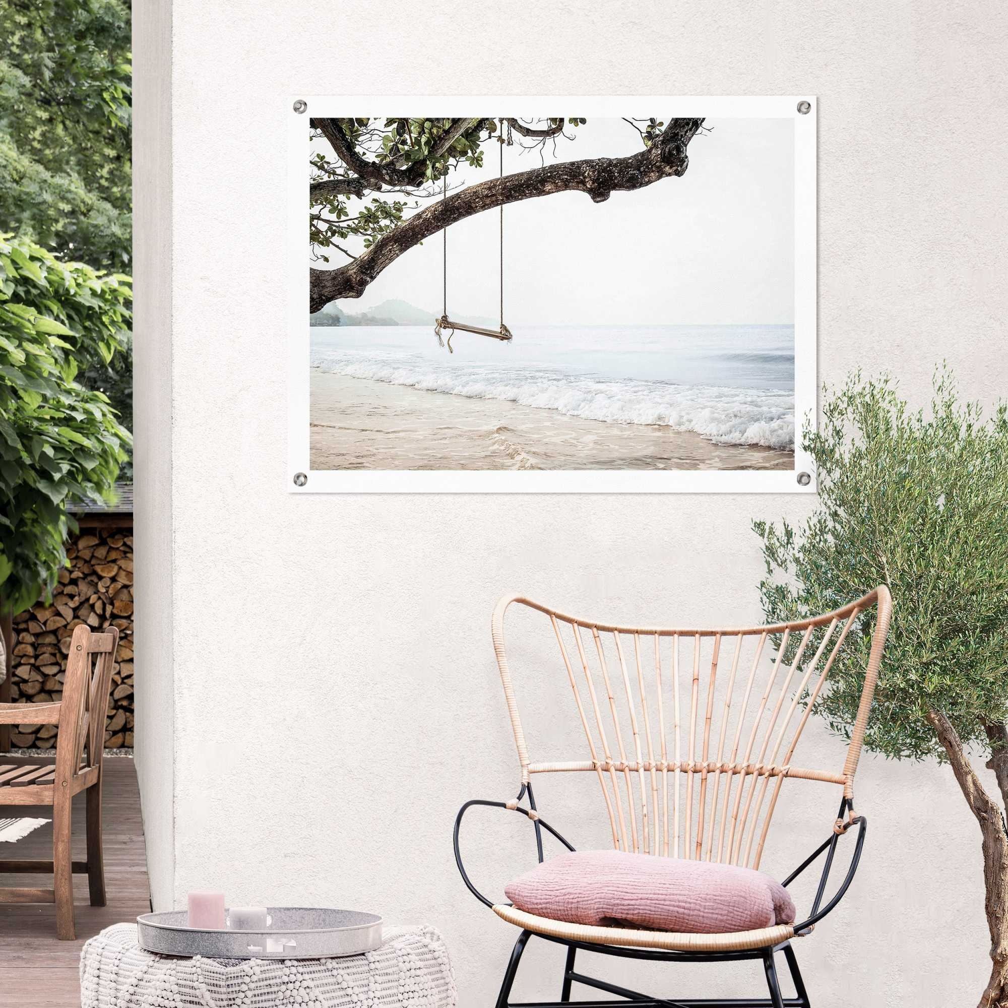 Reinders! Poster »Strand« Outdoor für Garten oder Balkon