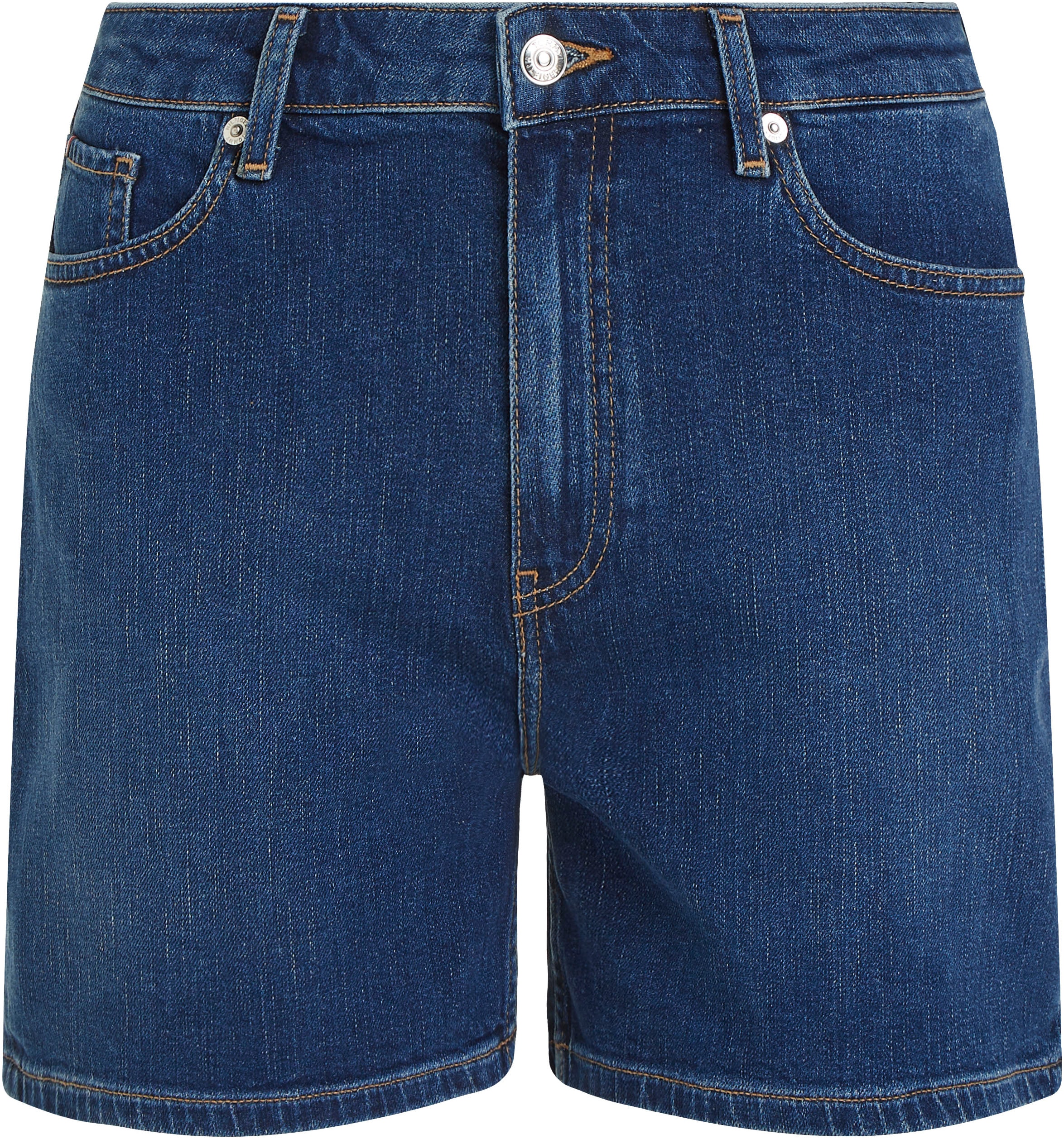 Tommy Hilfiger Shorts »DNM STRAIGHT SHORT RW KAI«, in blauer Waschung