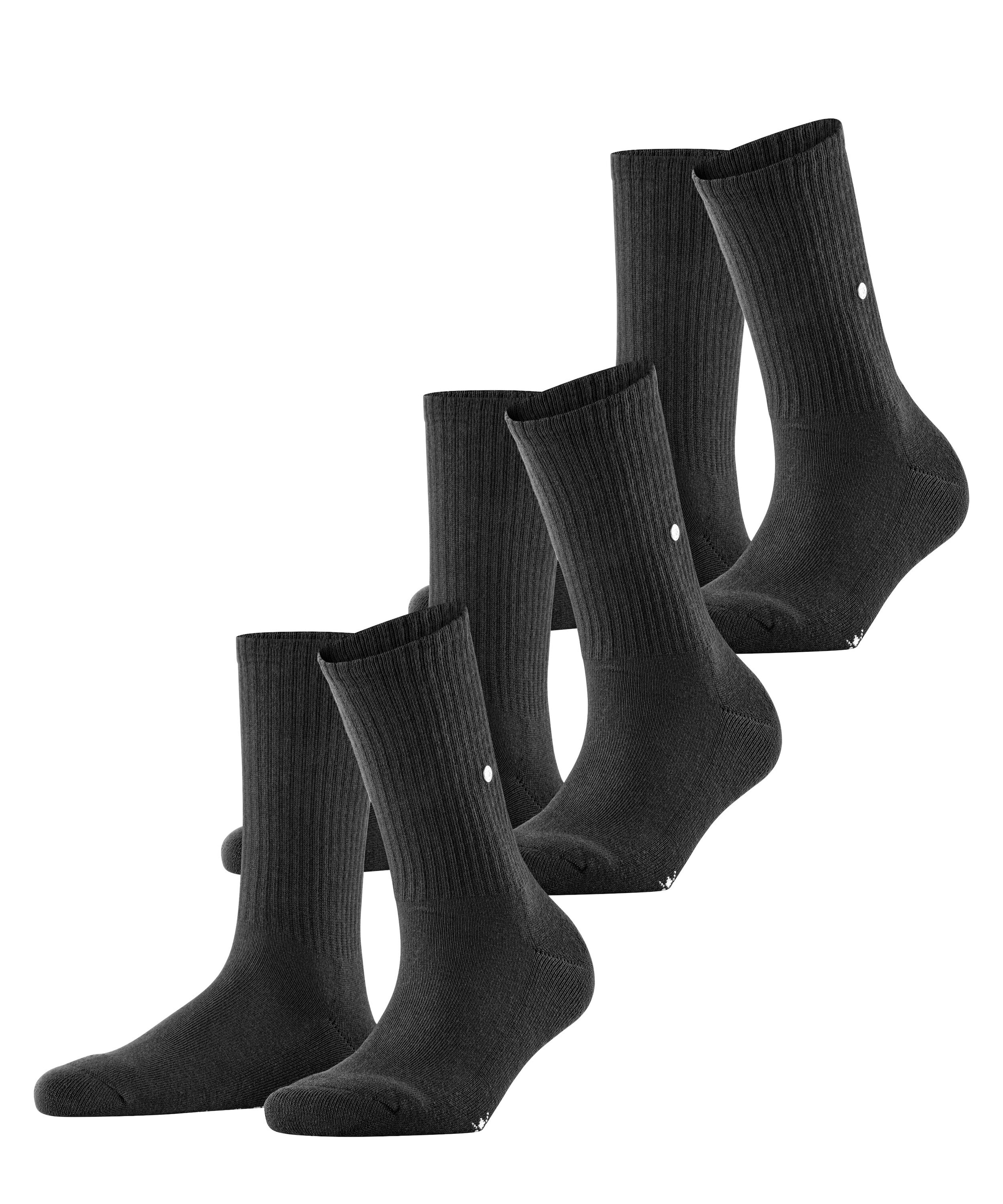 Burlington Socken »Crew 3-Pack« 3 Stk. tlg.