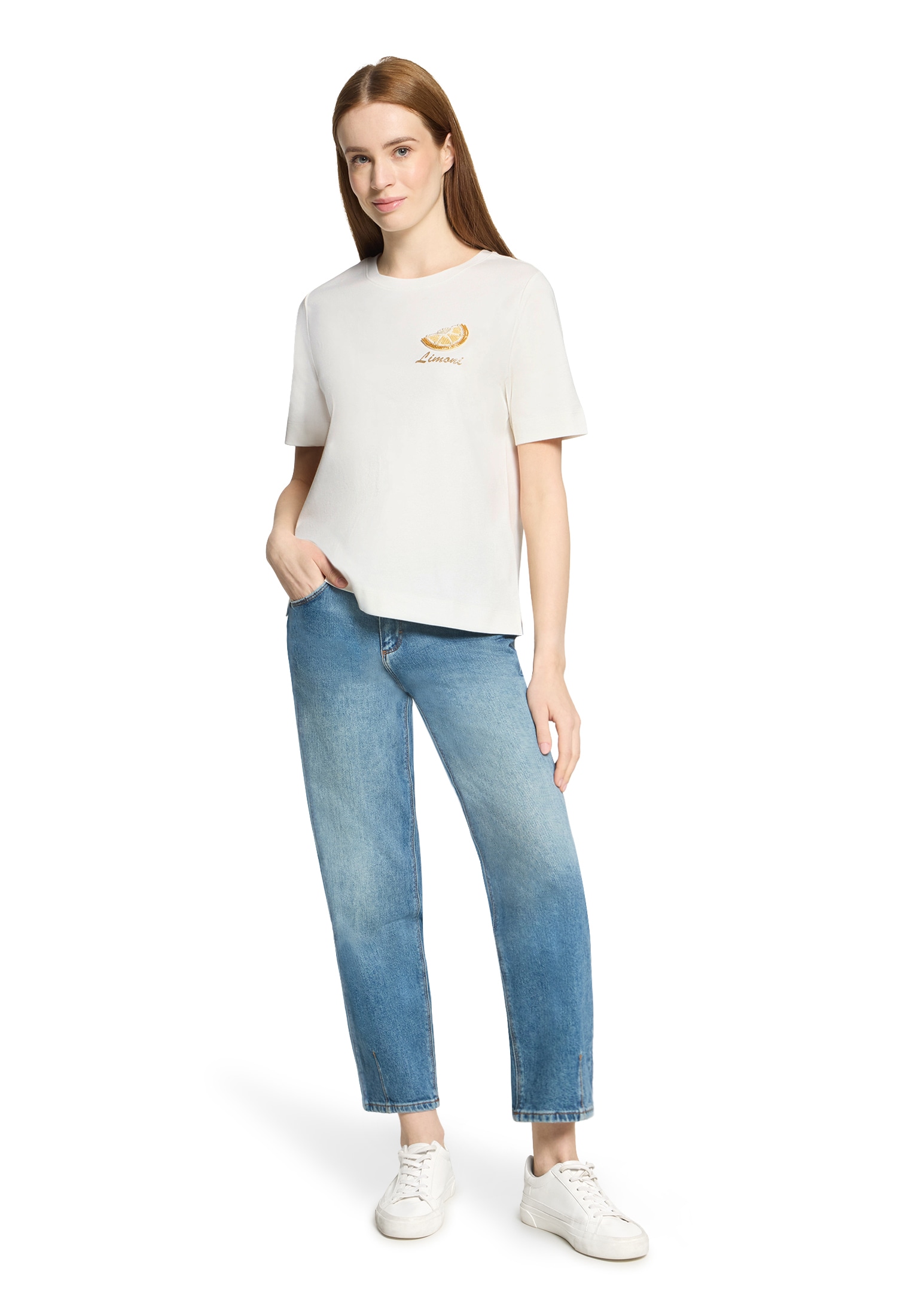 Cartoon T-Shirt »Baumwollshirt mit Rundhalsausschnitt«