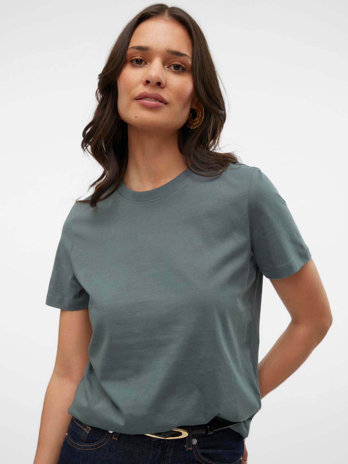 Vero Moda Kurzarmshirt »VMPAULINA SS T-SHIRT GA JRS NOOS«