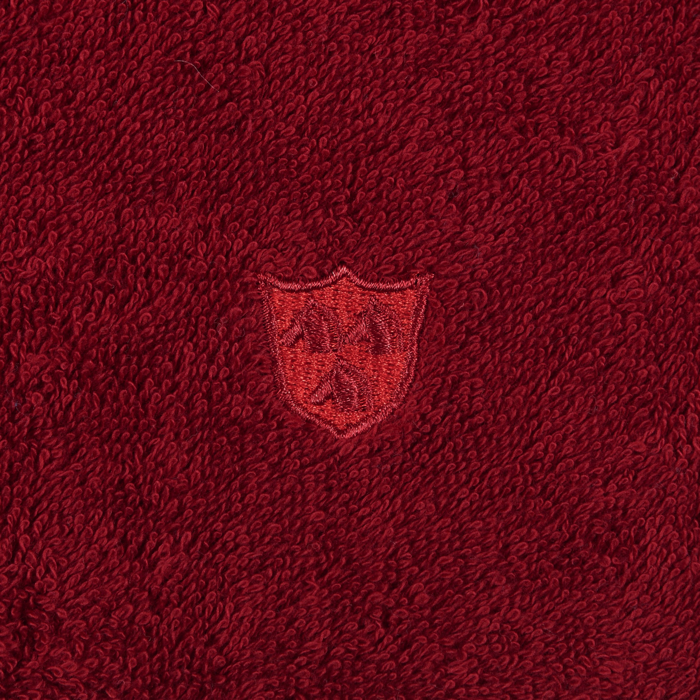 ROSS Gästehandtücher »Vita«, (6 St.), Bestickung ROSS-Emblem