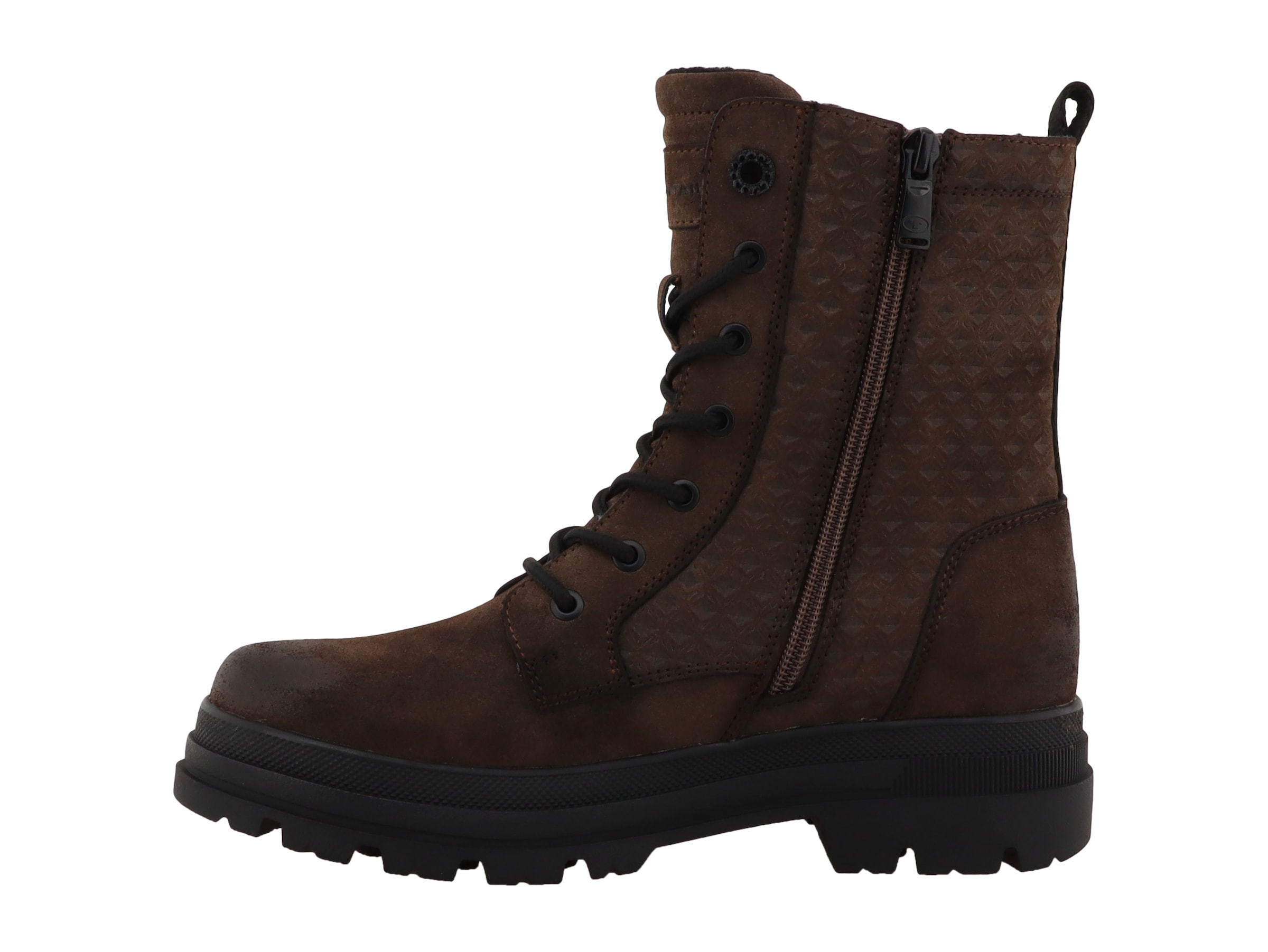 TOM TAILOR  Blockabsatz, Schnürboots mit wasserabweisender TEX-Ausstattung