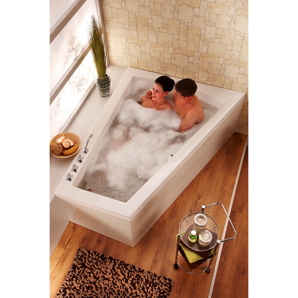 OTTOFOND Badewanne »Galia II«, für 2 Personen, mit Fußgestell
