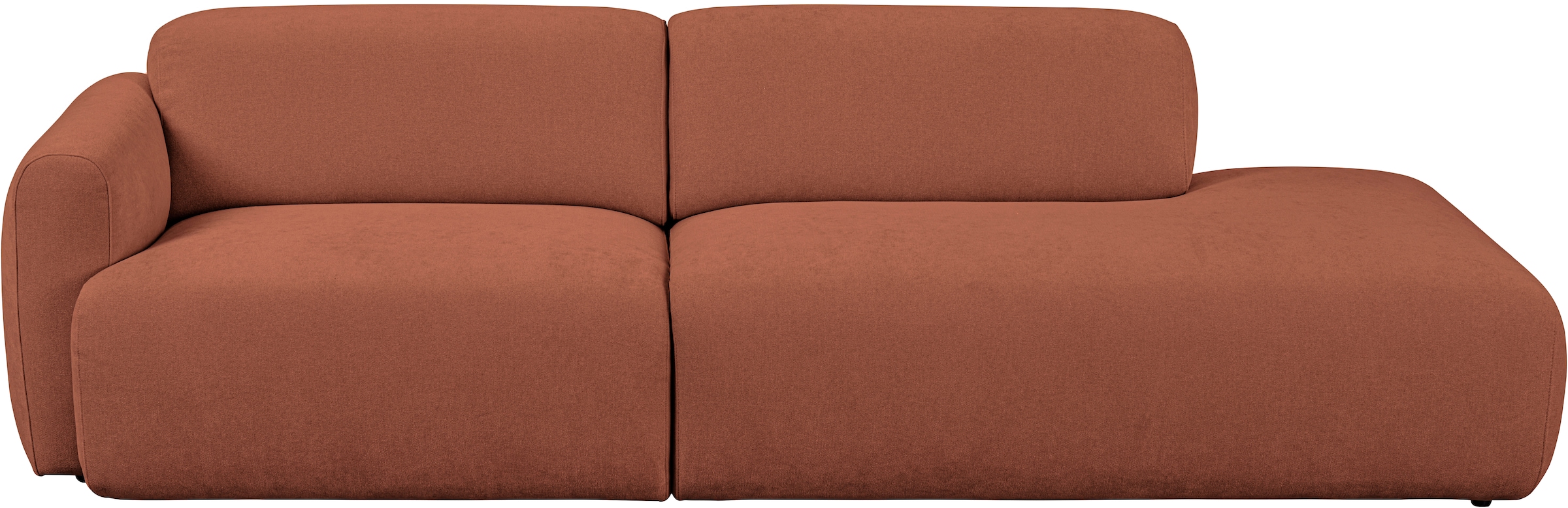 andas 2-Sitzer »Myrland«, Breite 220 cm, Chenille, Easy Clean Stoff, mit Kaltschaum