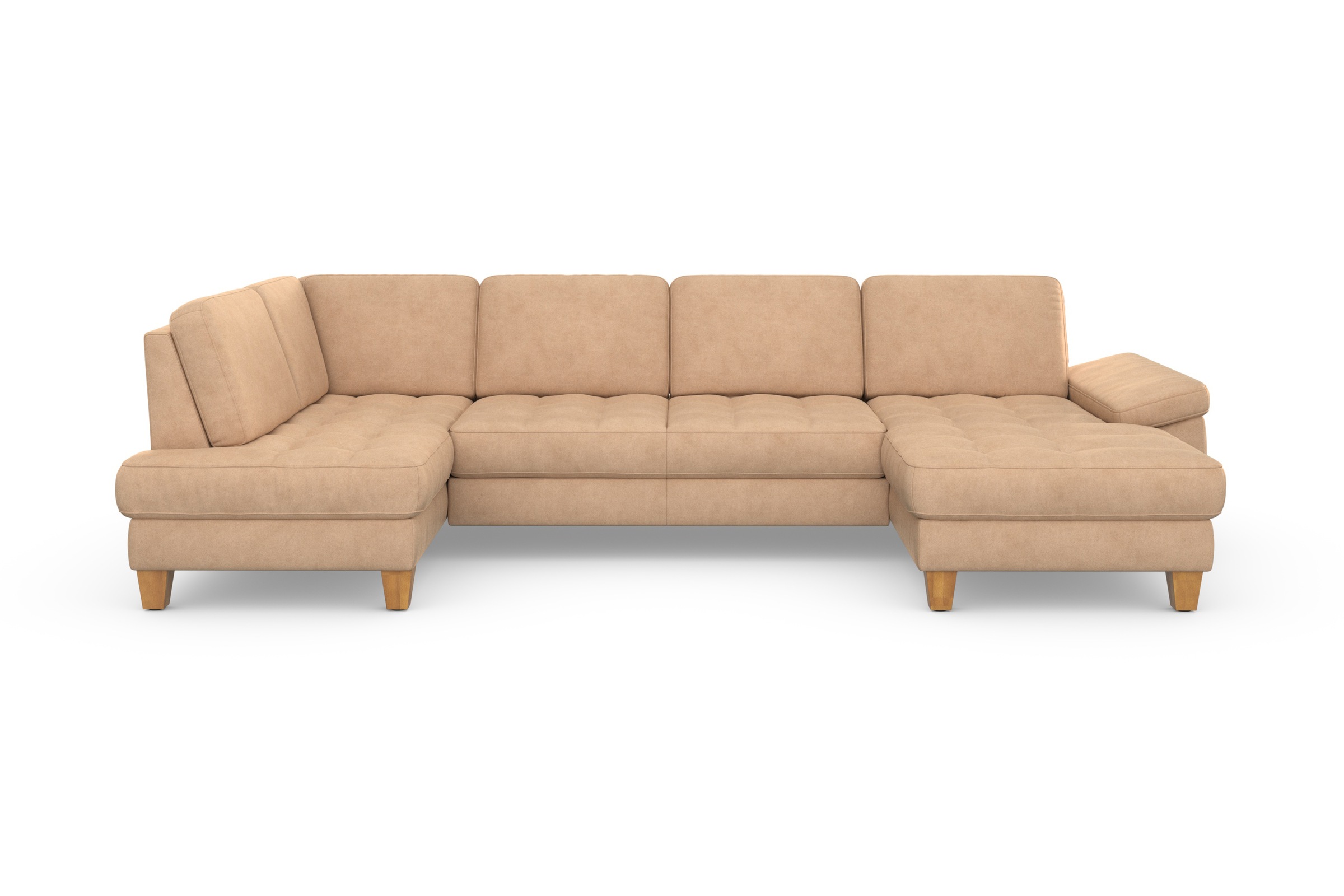 sit&more Wohnlandschaft »Westham U-Form«, wahlweise mit Bettfunktion, Bettkasten, Sitztiefenverstellung