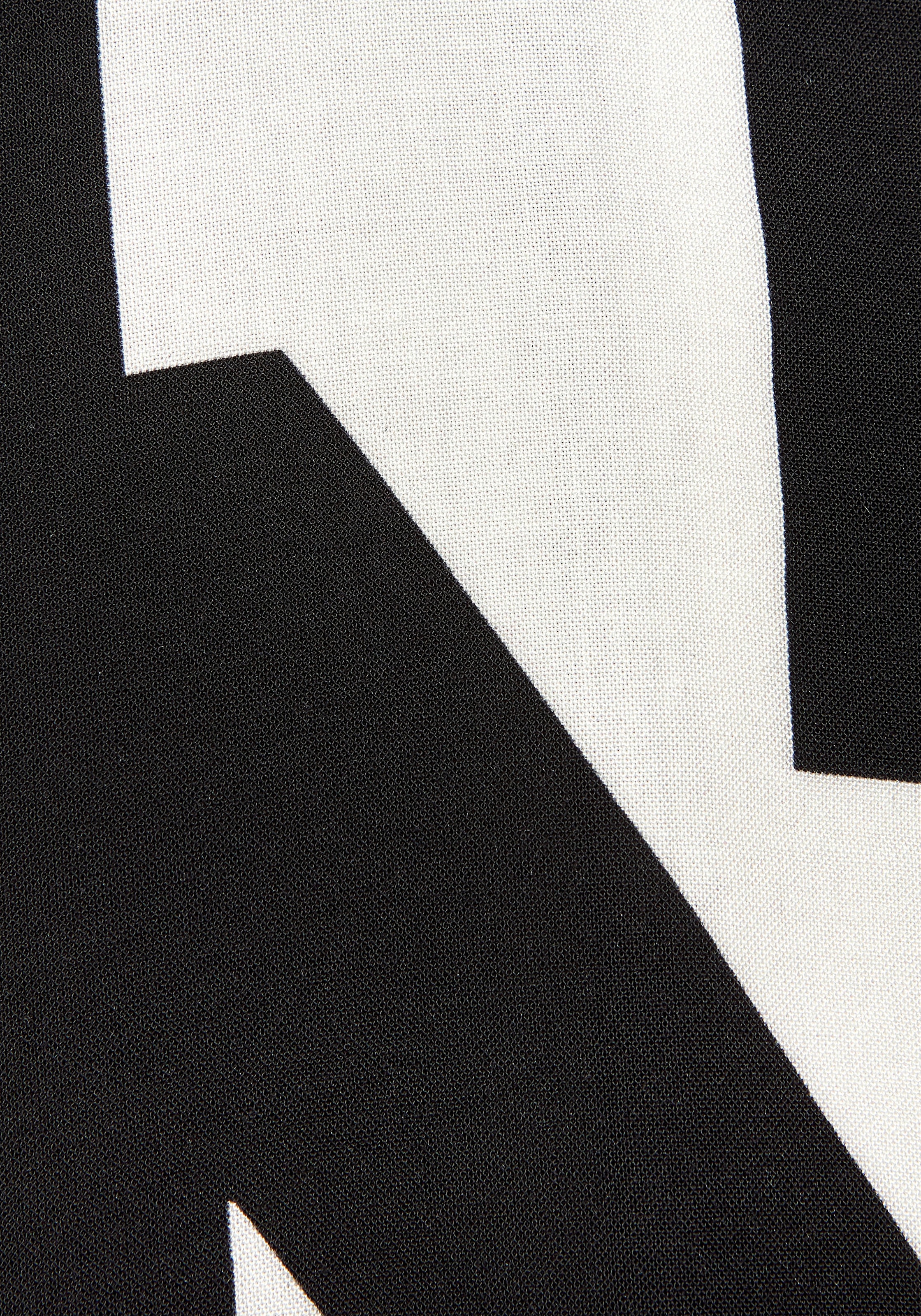 French Connection Nachthemd Brusttasche mit grafischem Muster