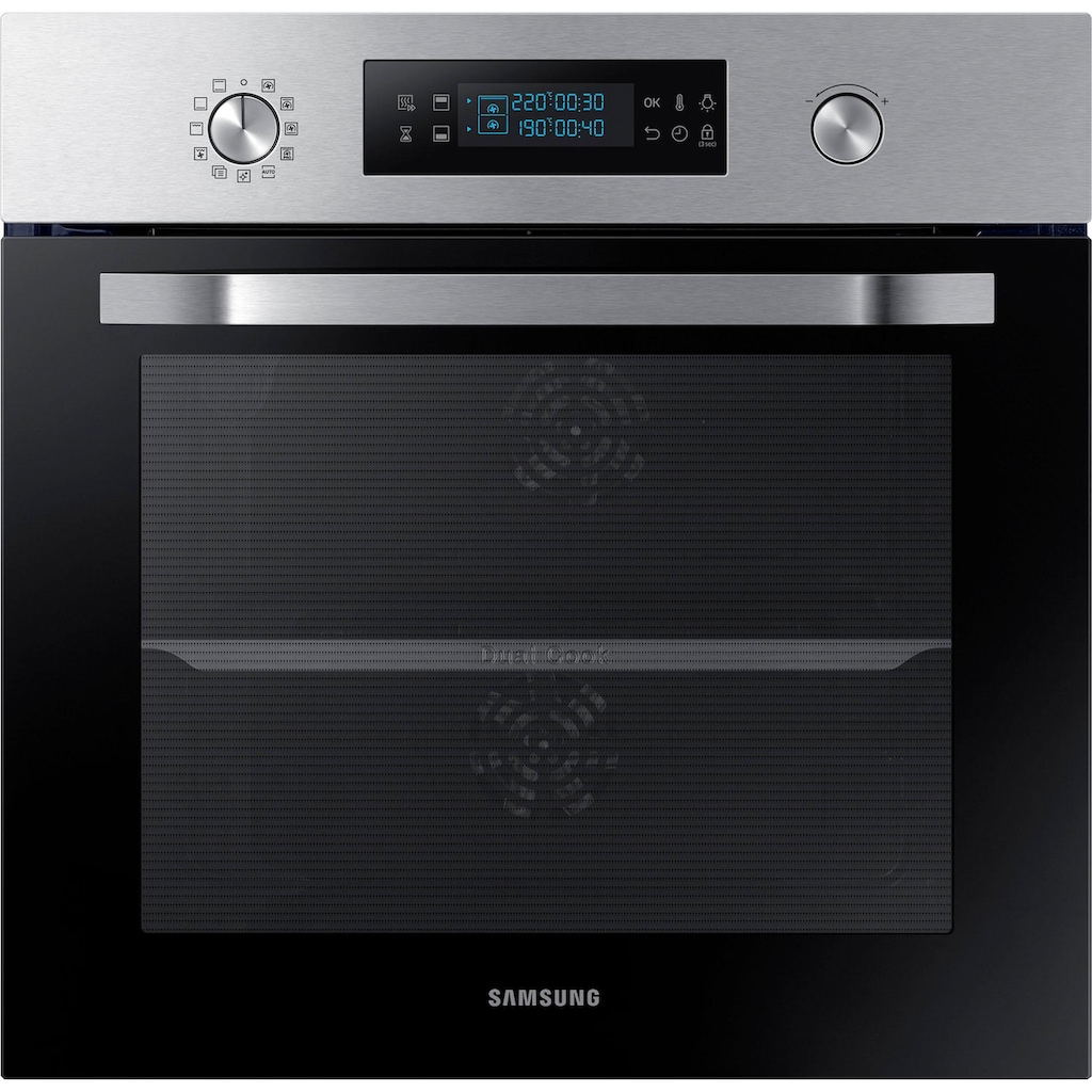 Samsung Pyrolyse Backofen »NV70N3571RS/EG«, NV70N3571RS, mit 1-fach-Teleskopauszug, Pyrolyse-Selbstreinigung