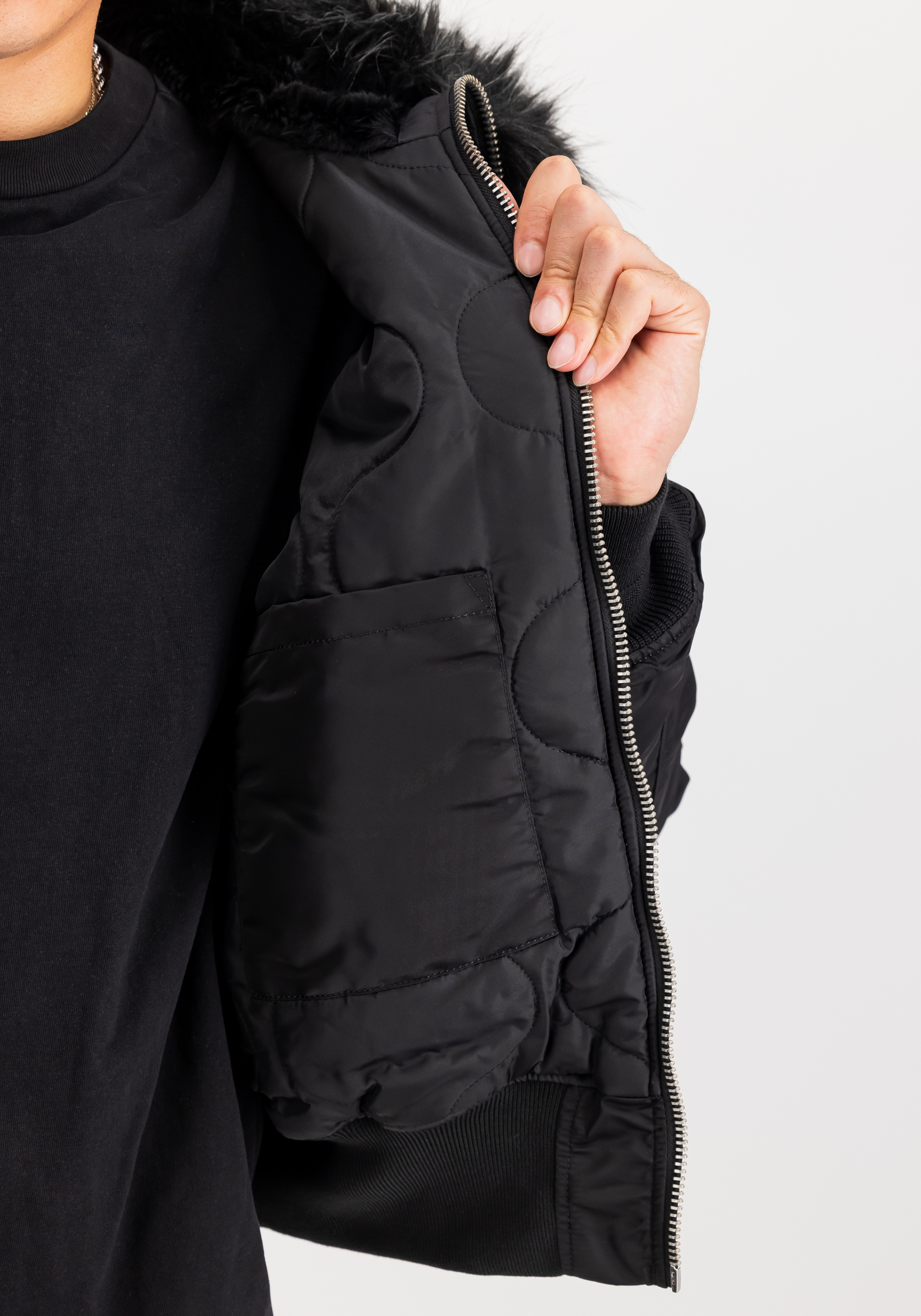 Alpha Industries Winterjacke »45/P Hooded Custom«