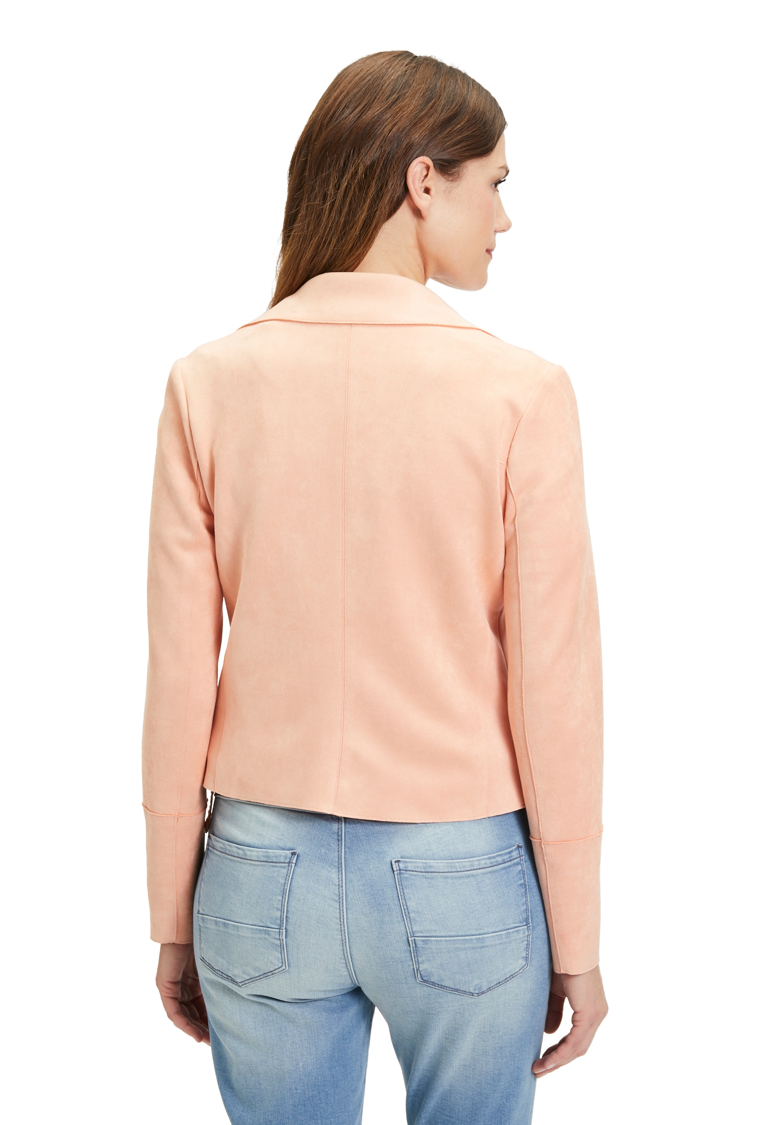 Cartoon Jackenblazer »Blazer-Jacke mit offenem Saum«