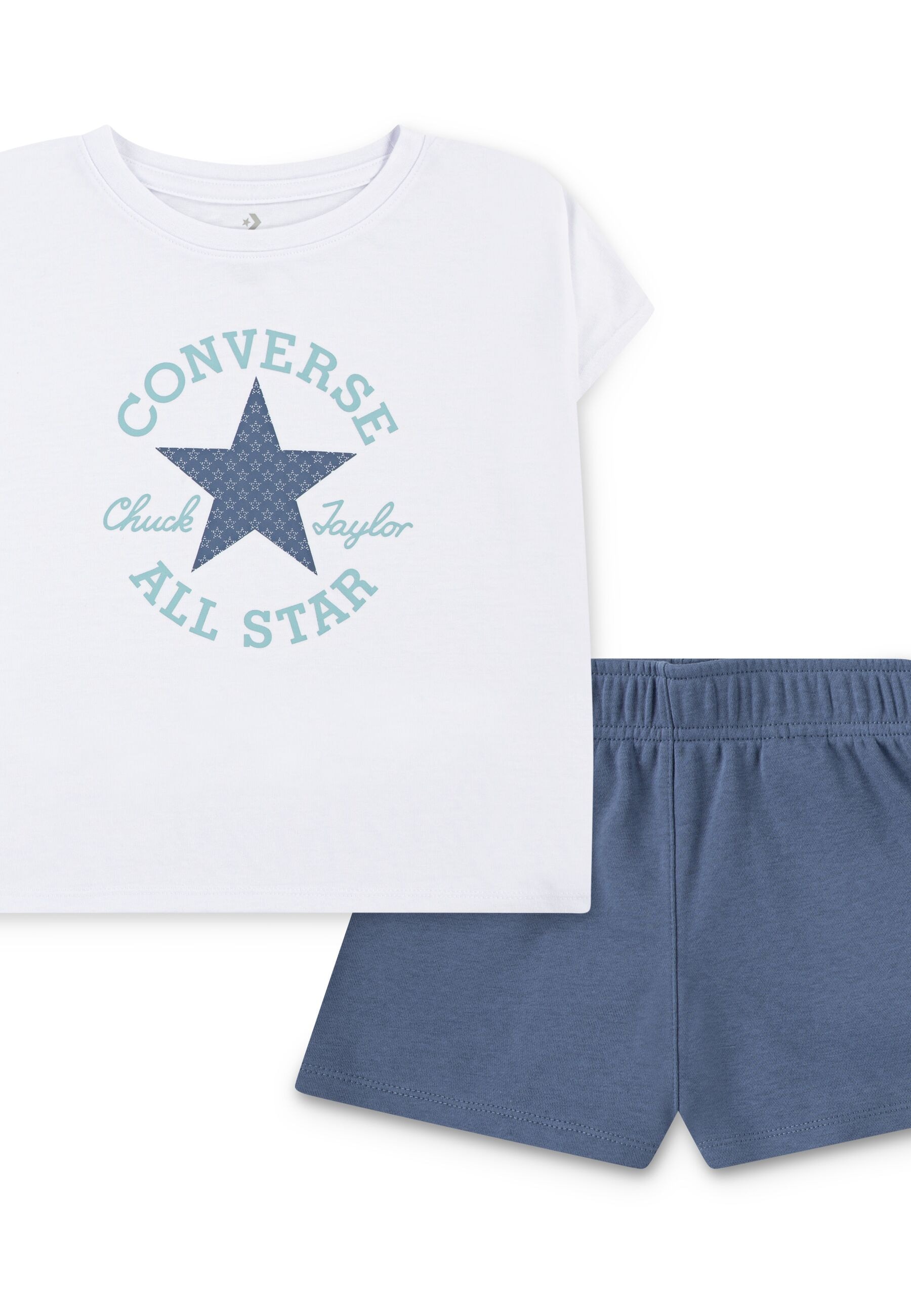 Converse T-Shirt & Shorts »CNVGBOXY TEE & SHORT SET«, für Kinder