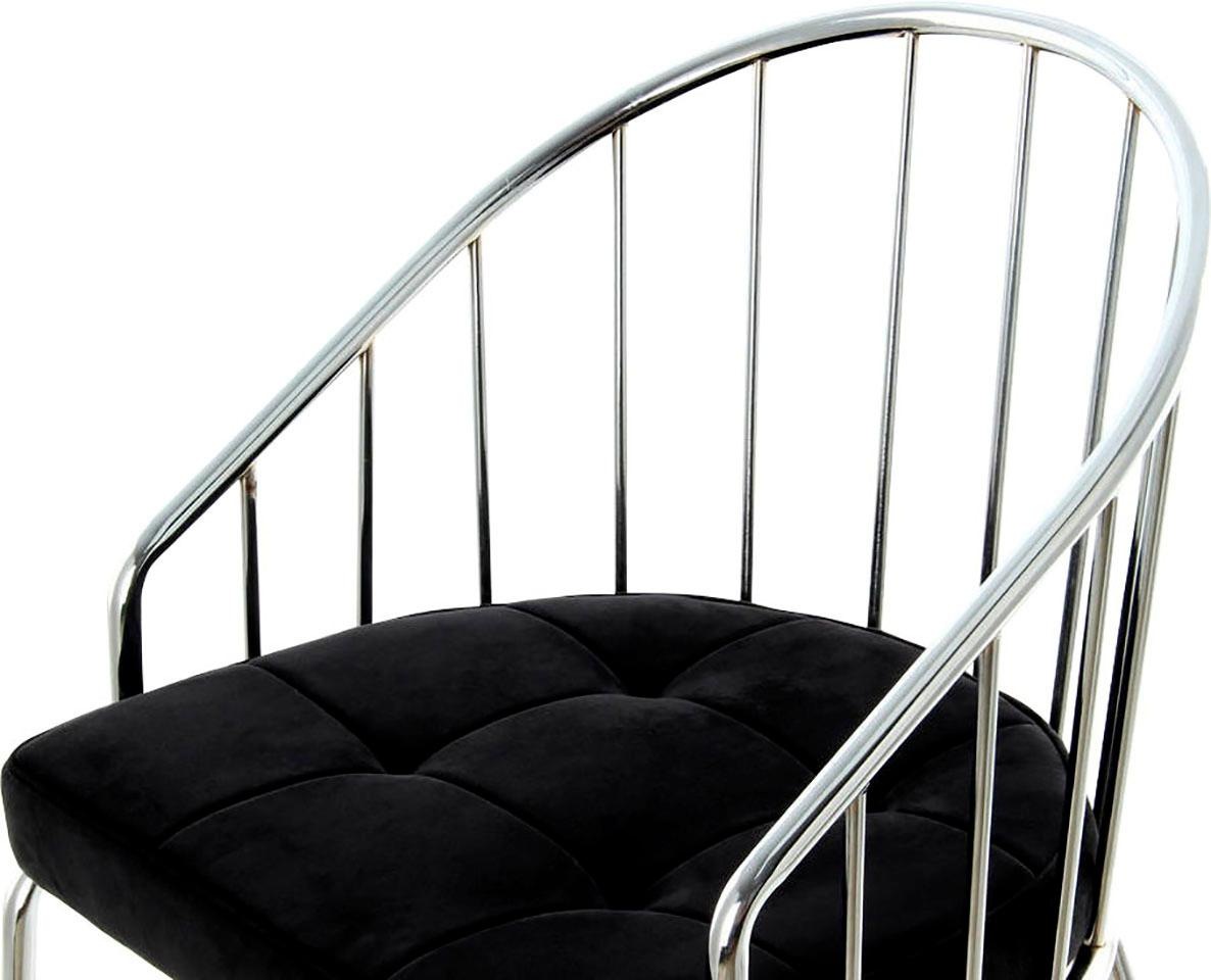 Kayoom Stuhl »Palma,minimalistischer Stuhl,durchgehendes Gestell aus stabilem Metall«, 1 St., elegant, bequem, stabil, in edlen Farben gehalten