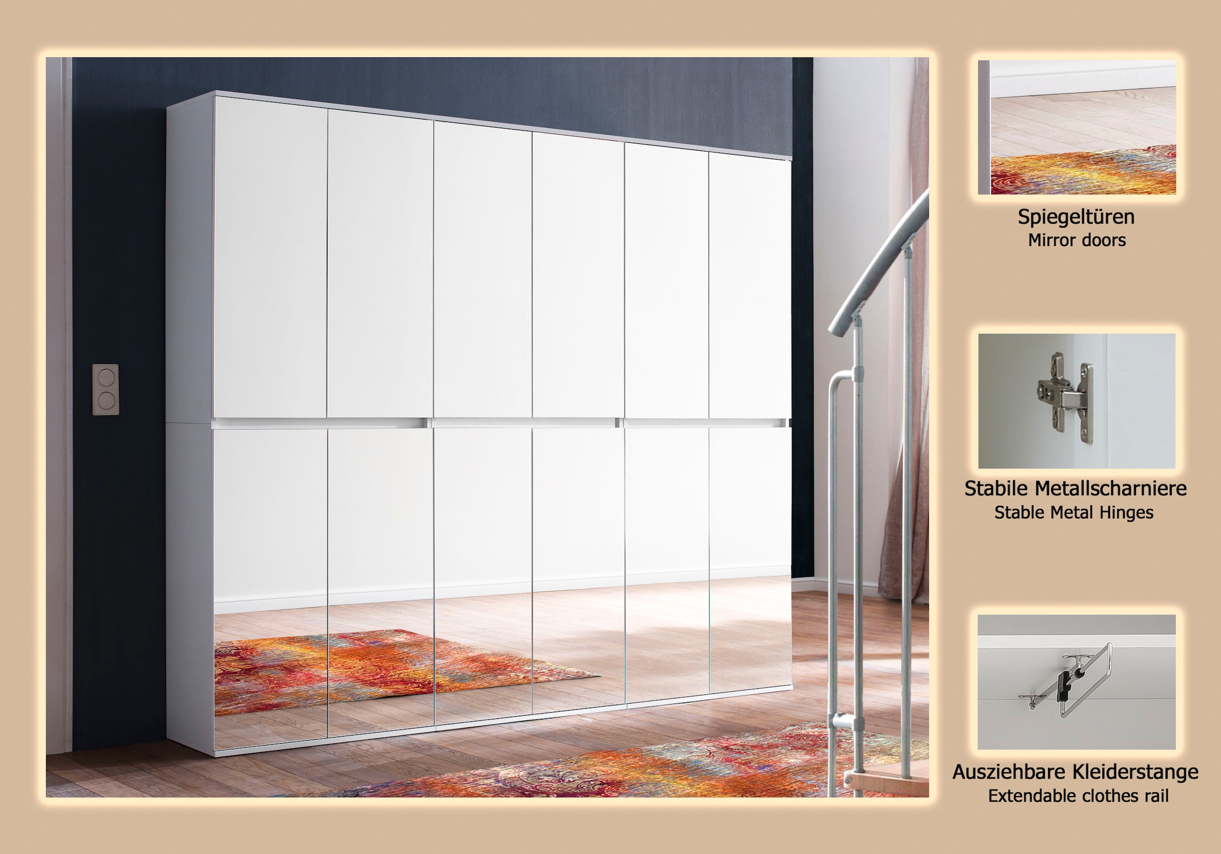 INOSIGN Garderoben-Set »Malcesine« 3 Stk. tlg.