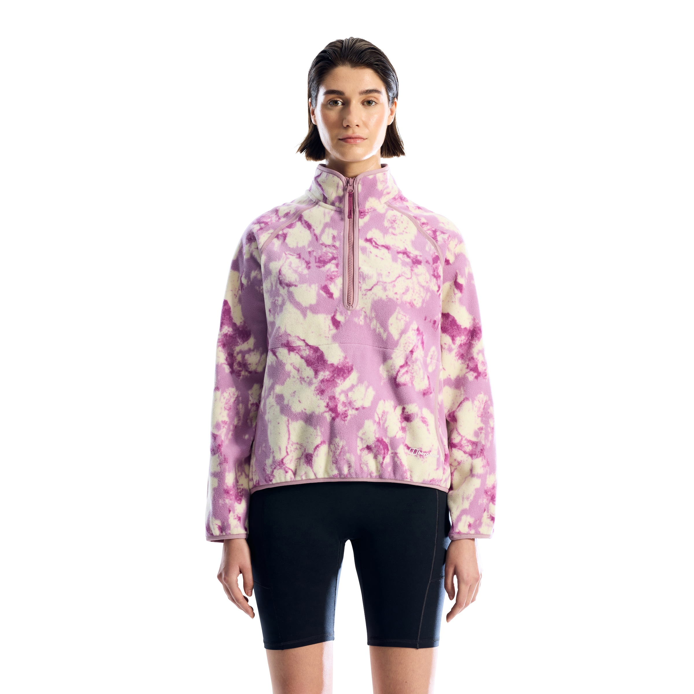 Berghaus Strickfleece-Pullover »BAMBURGH HZ FLEECE AF« aus Polyester, mit Rundhalsausschnitt, für Sportmode und Outdoormode