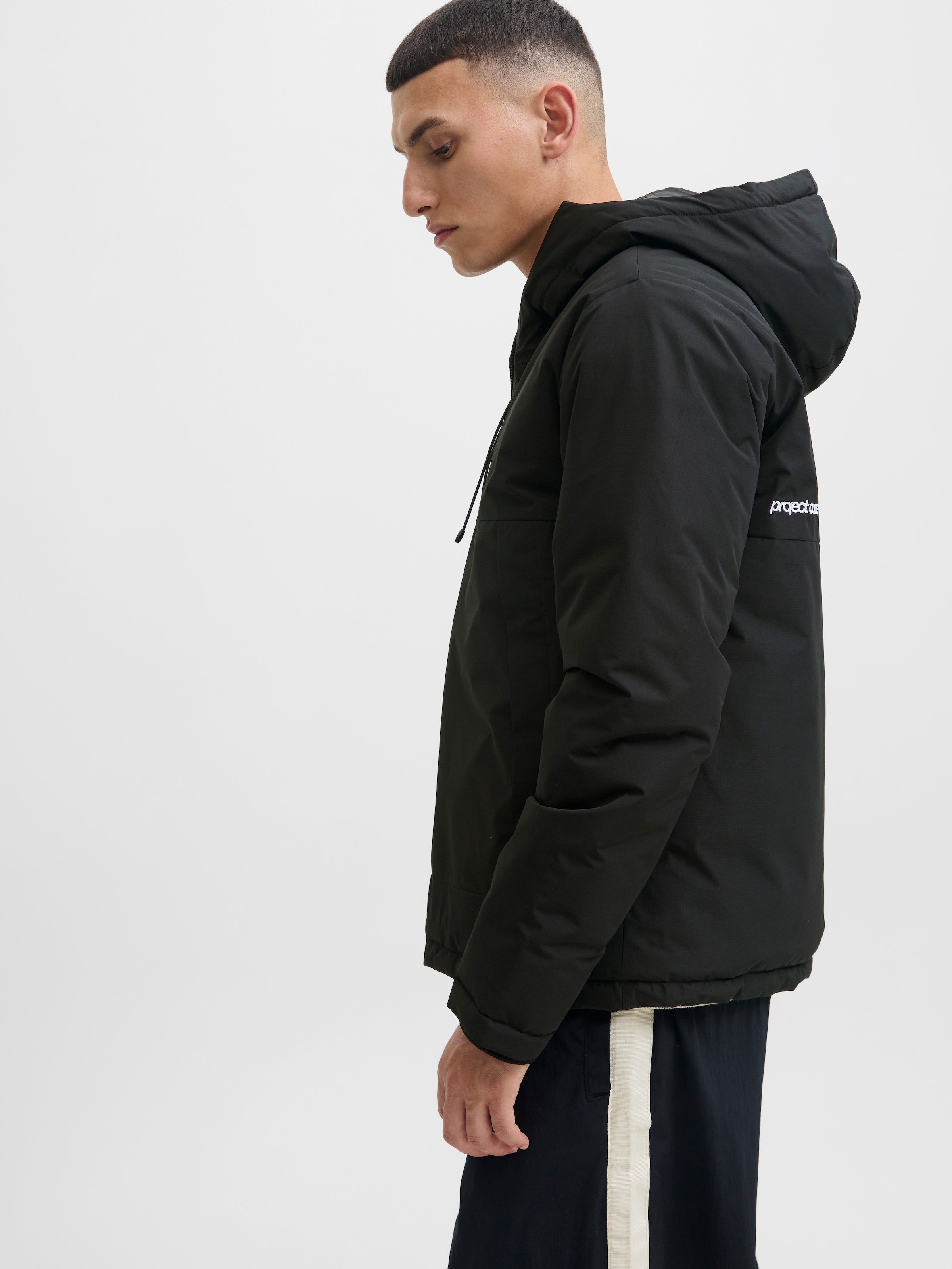 Jack & Jones Outdoorjacke »JCOUNION LIGHT PADDED BLOCKING JACKET SN« mit Kapuze