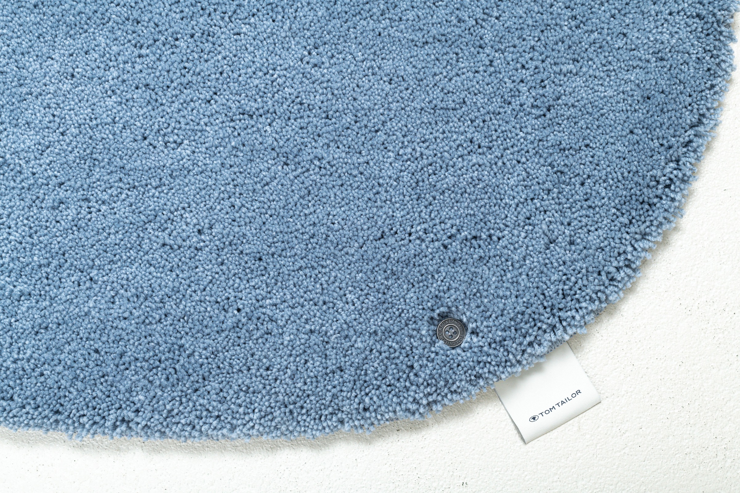 TOM TAILOR Badematte »Cozy Bath UNI«, rutschhemmend beschichtet, fußbodenheizungsgeeignet, Badteppich, Uni Farben, rechteckig, rund und oval erhältlich