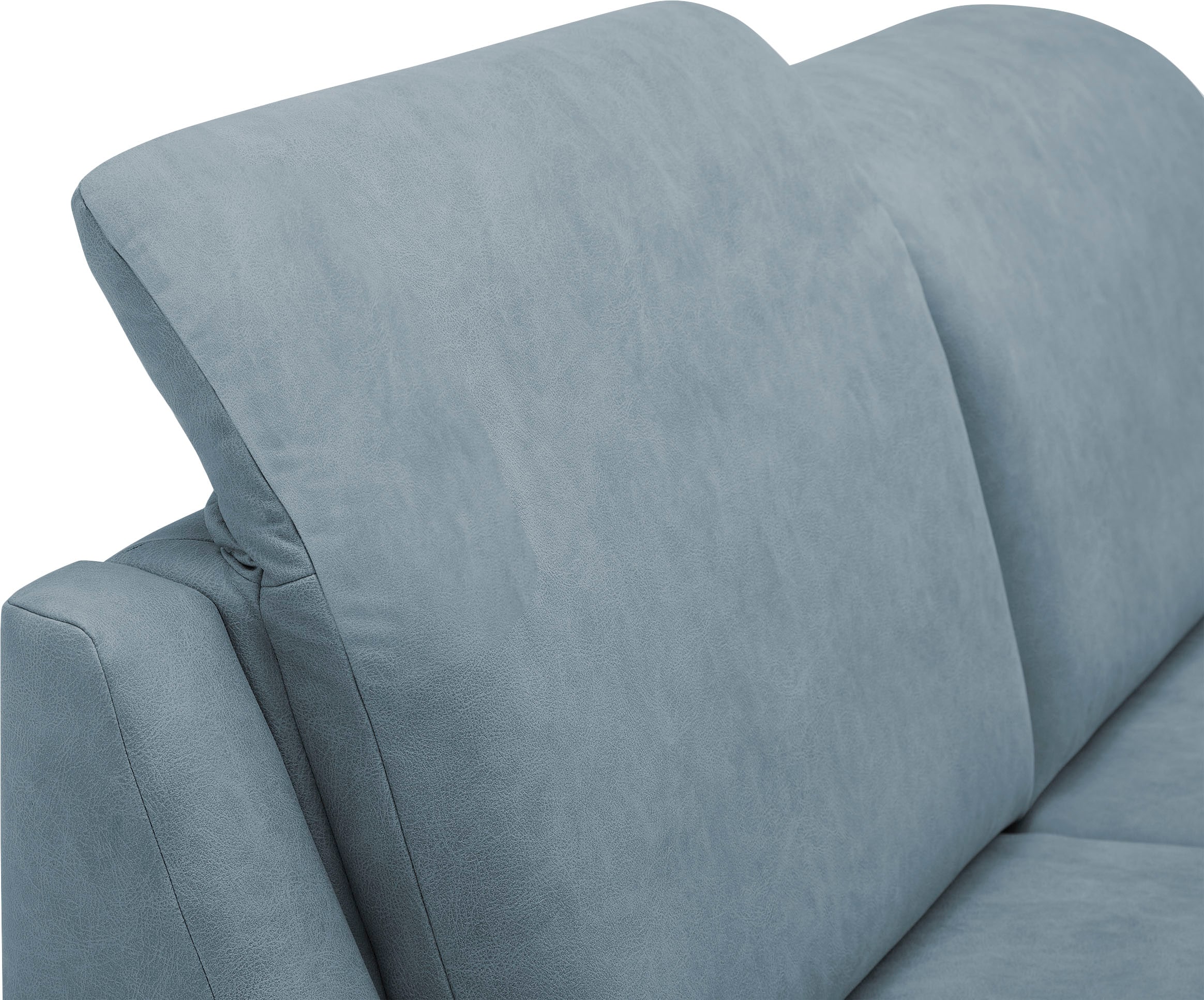 VILLA BECK Ecksofa »Garda L-Form«, (4 St.), inklusive Kopfteilverstellung, Stellmaß 277x245cm