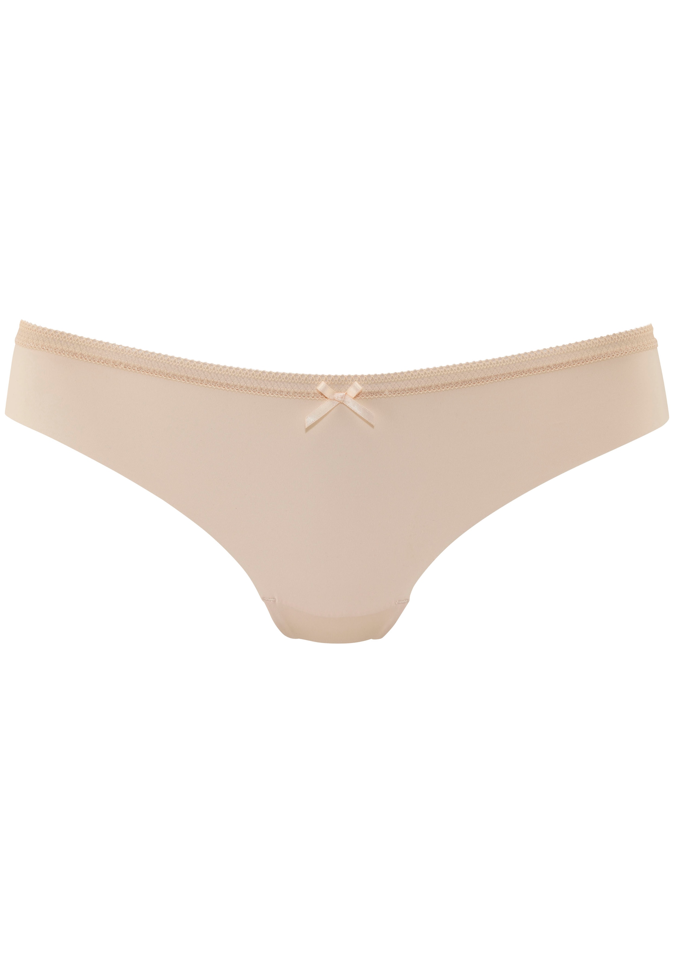 s.Oliver String SEAMLESS mit nahtloser Verarbeitung und hübscher Spitzenborte