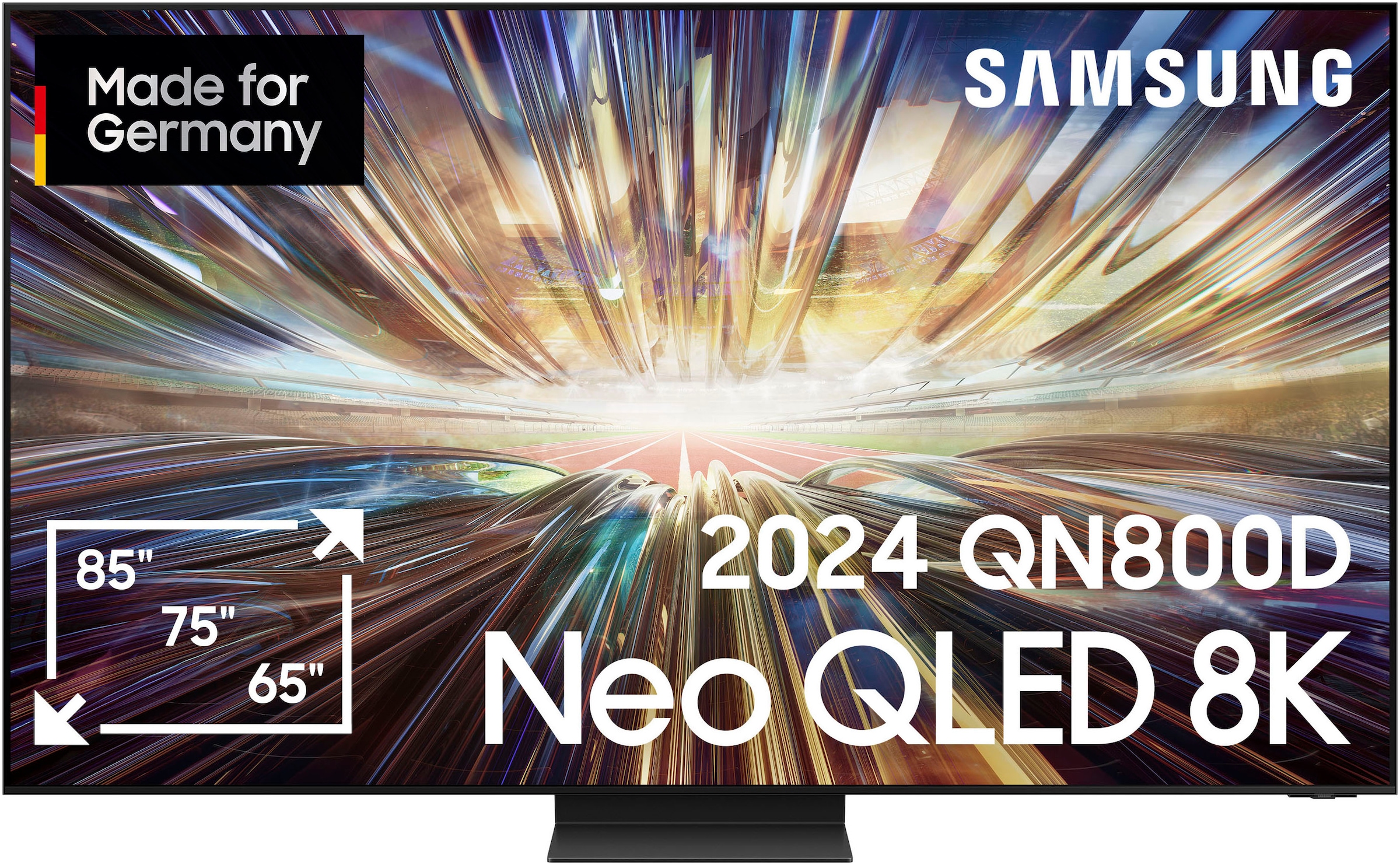 QLED-Fernseher »GQ85QN800DT«, 214 cm/85 Zoll, 8K, Smart-TV