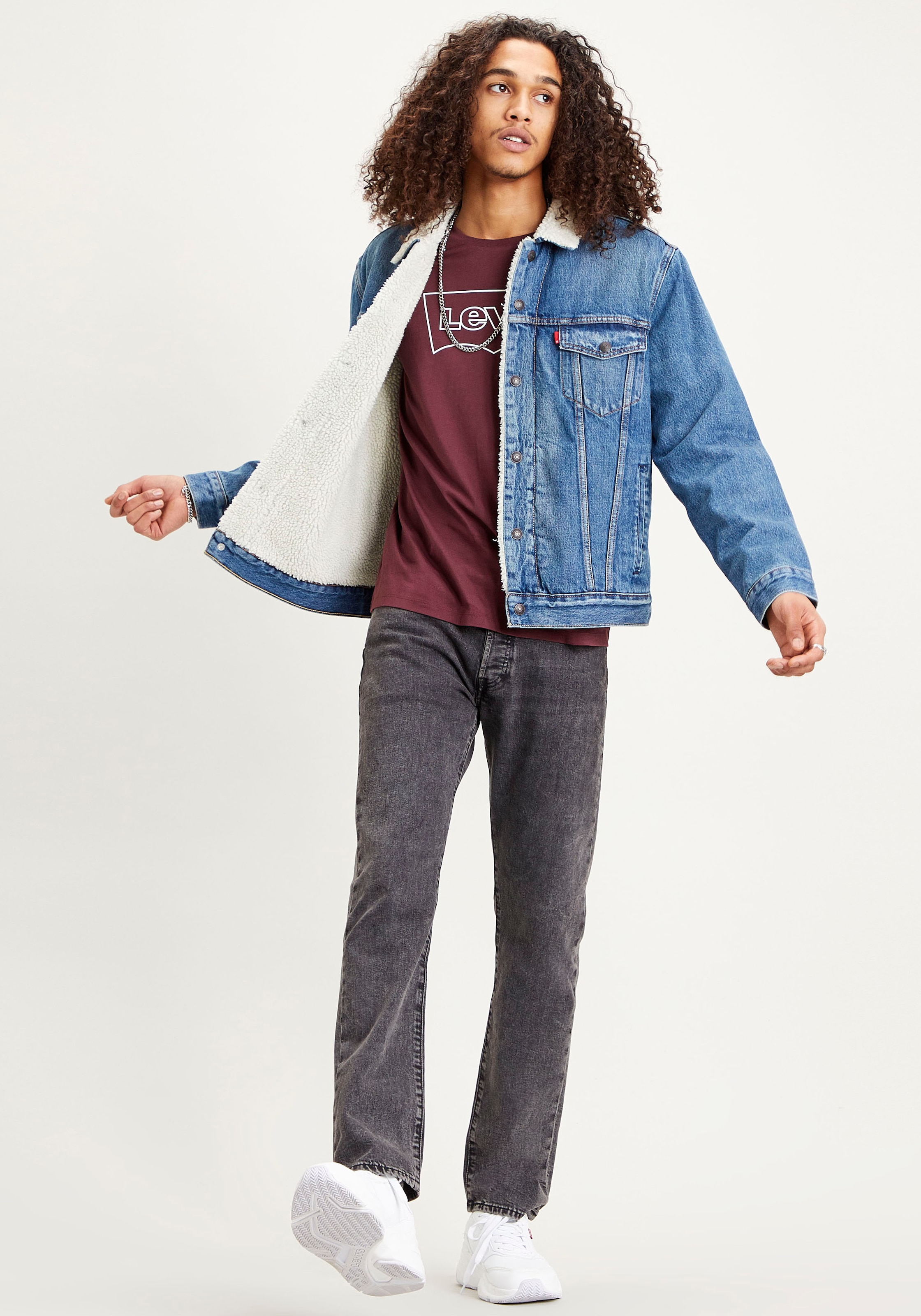 Levi's® Kurzjacke »SHERPA«, mit Sherpa Fütterung