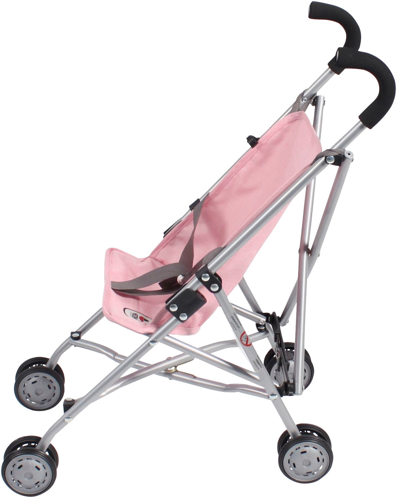CHIC2000 Puppenbuggy »Roma, Melange rosa«