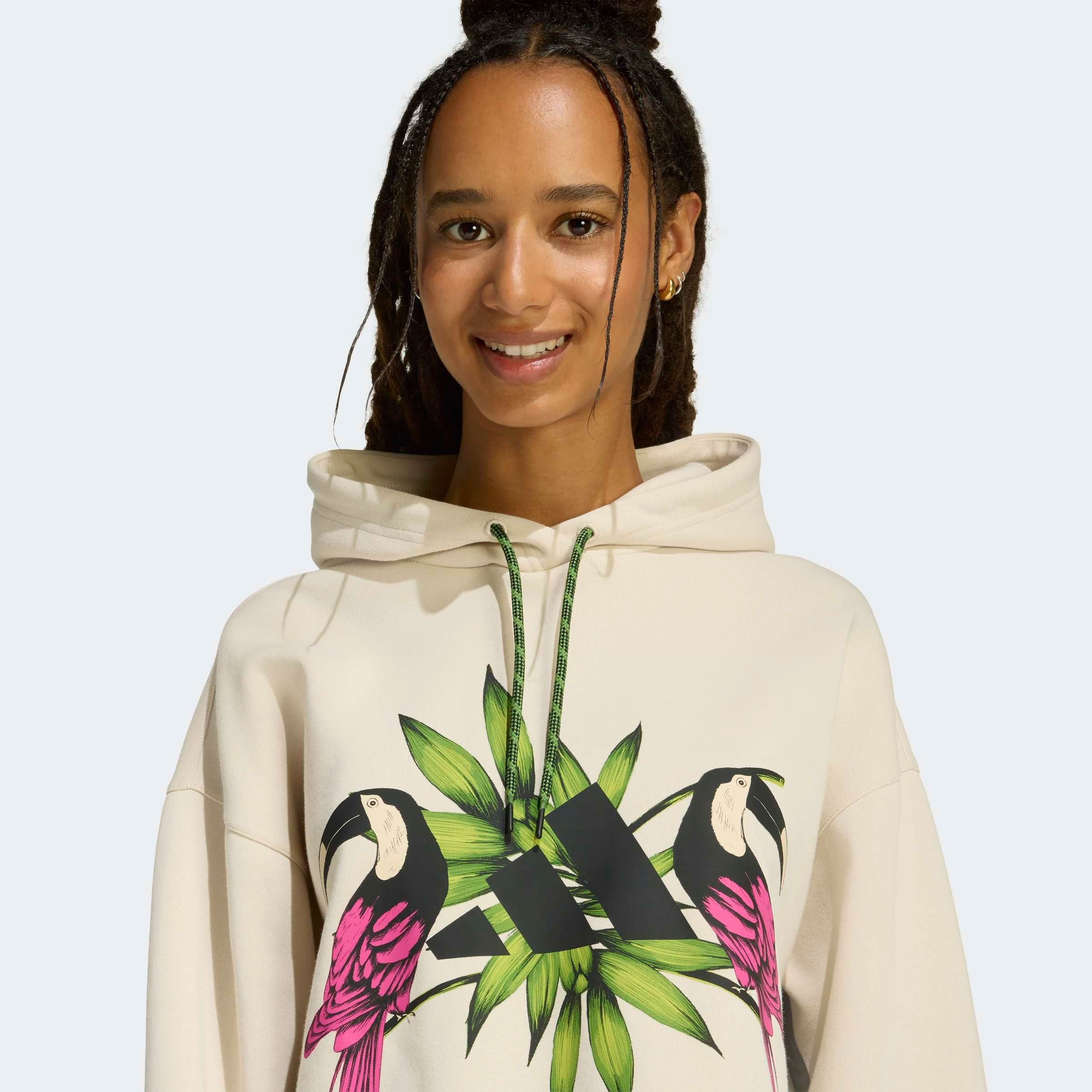 adidas Sportswear Kapuzensweatshirt »ADIDAS X FARM RIO HOODIE«
