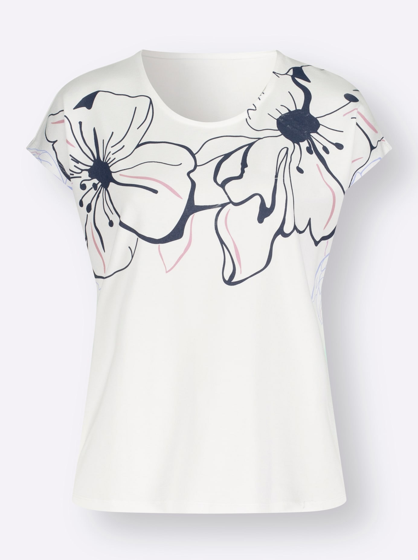 creation L Kurzarmshirt »Shirt«, (1 tlg.)
