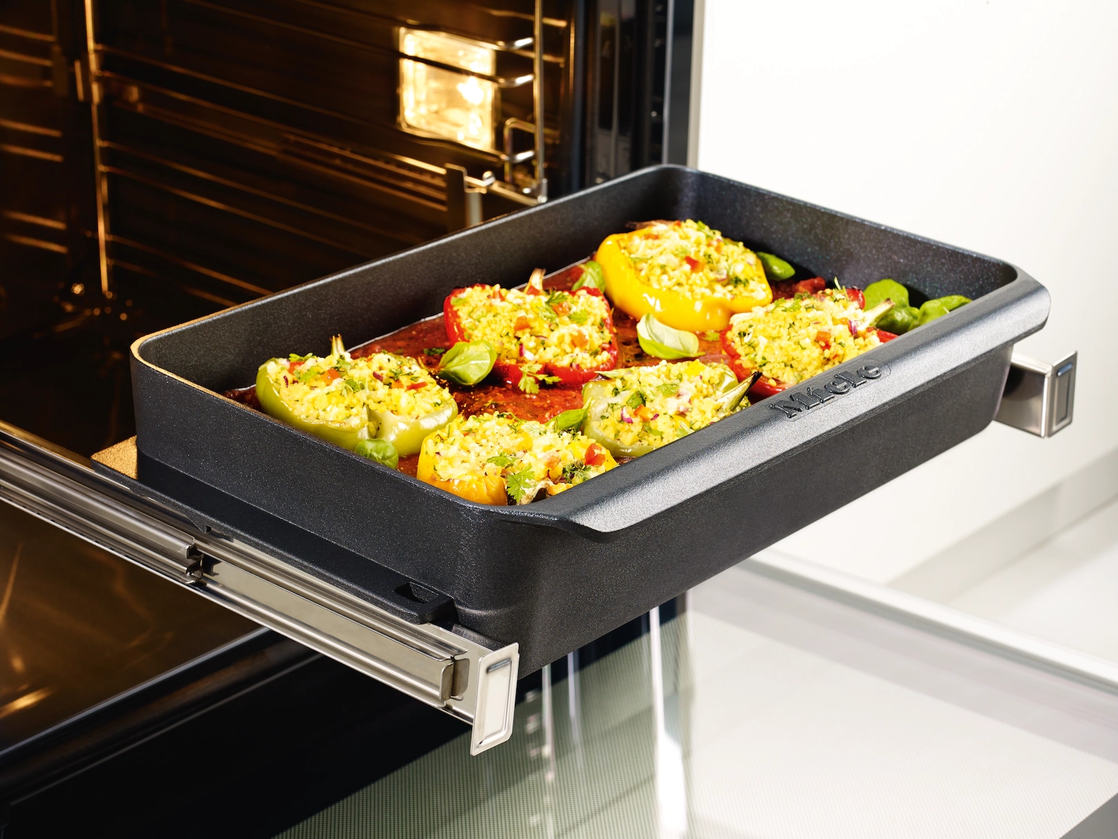 Miele Teleskop-Vollauszug »HFC 50, FlexiClip«, (2 tlg.)