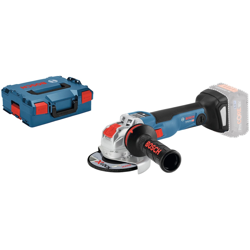 Bosch Professional Akku-Winkelschleifer »GWX 18V-10 SC (L) solo CLC«