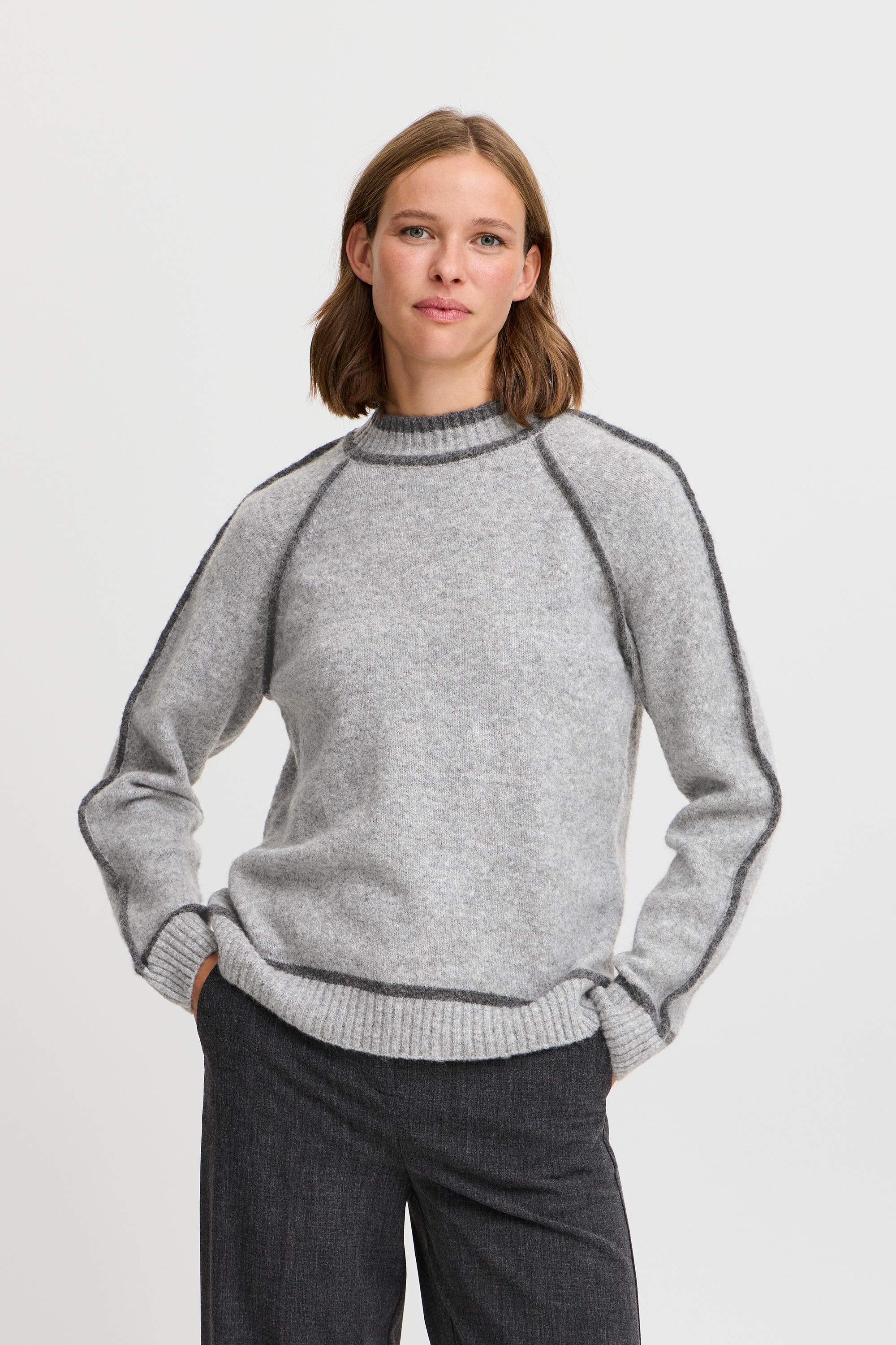 b.young Strickpullover »Strickpullover BYNINNA«