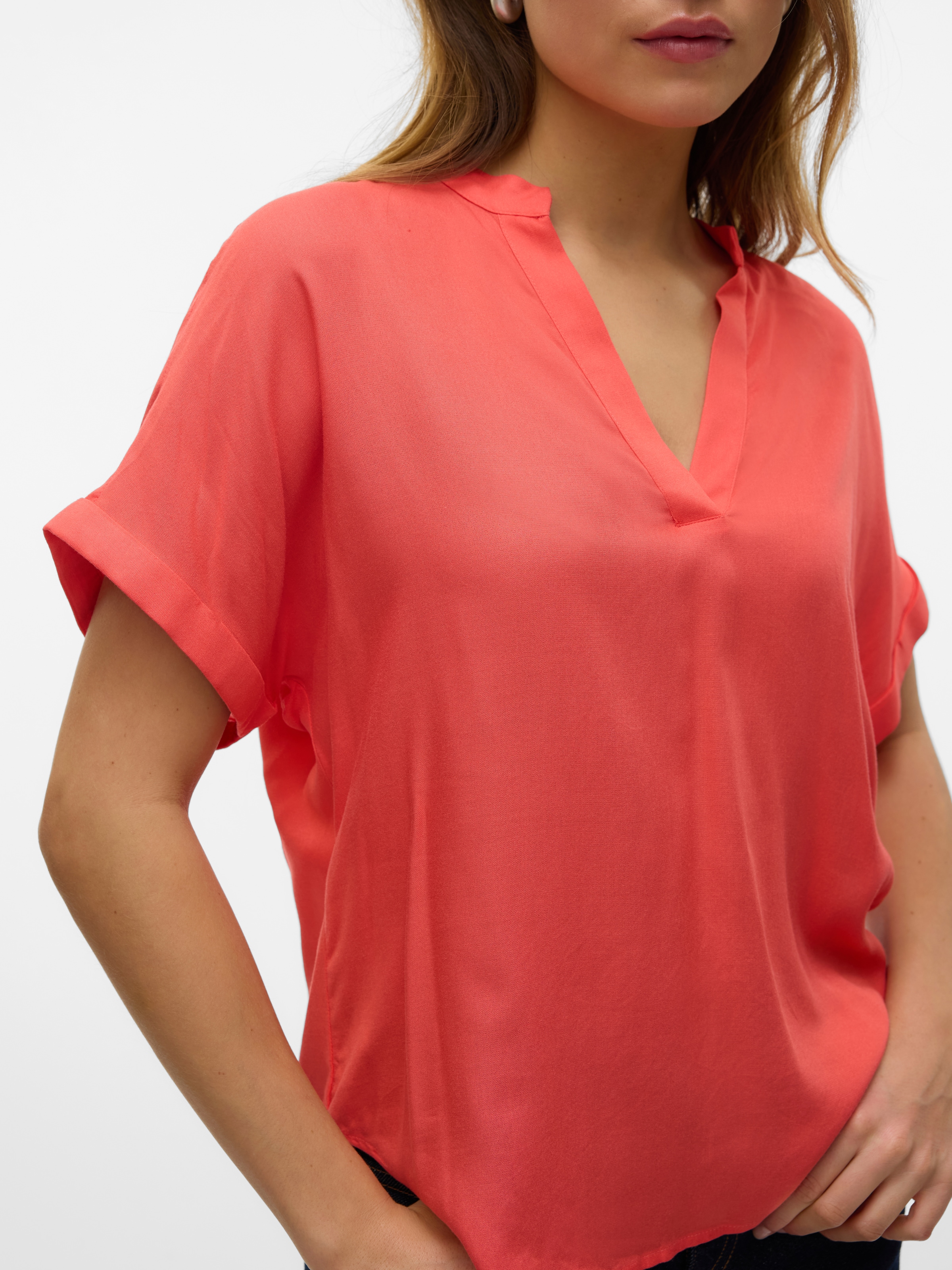 Vero Moda Shirtbluse »VMBEAUTY SS TOP GA NOOS«