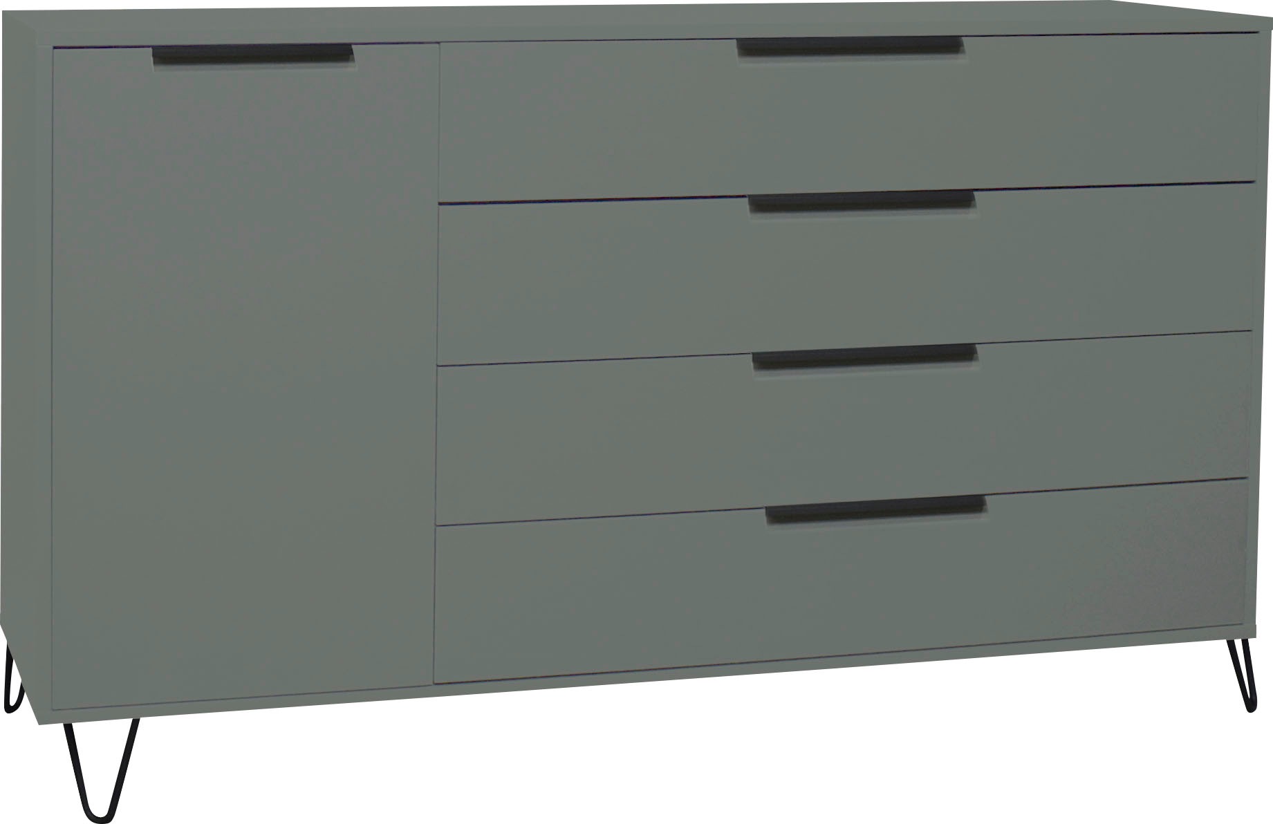 Mäusbacher Highboard »Bonnie TOPSELLER!«, (OTTOs Choice), Highboard mit Drahtgestell