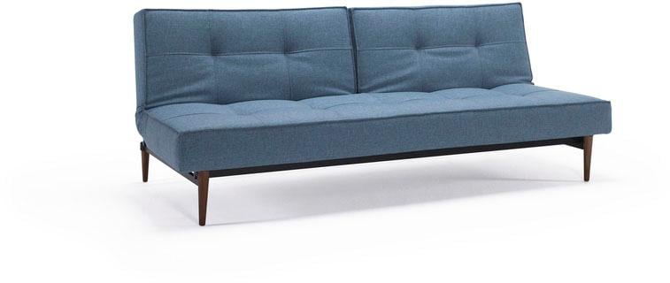 dunklen Styletto LIVING skandinavischen ™ in bestellen »Splitback«, bequem mit Schlafsofa Beinen, Design INNOVATION