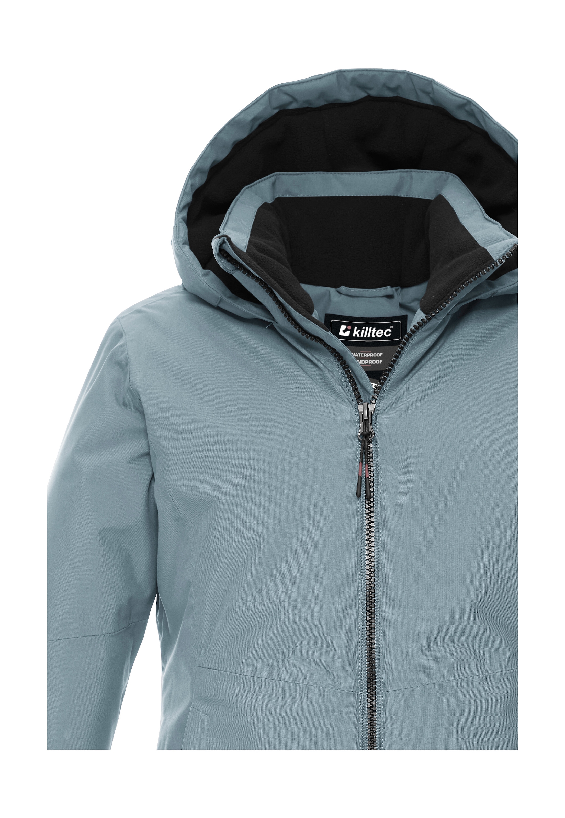 Killtec Funktionsjacke »KOW 217 GRLS JCKT«, Wind- und wasserdichte Kinderjacke mit Fleece und verstellbarer Kapuze