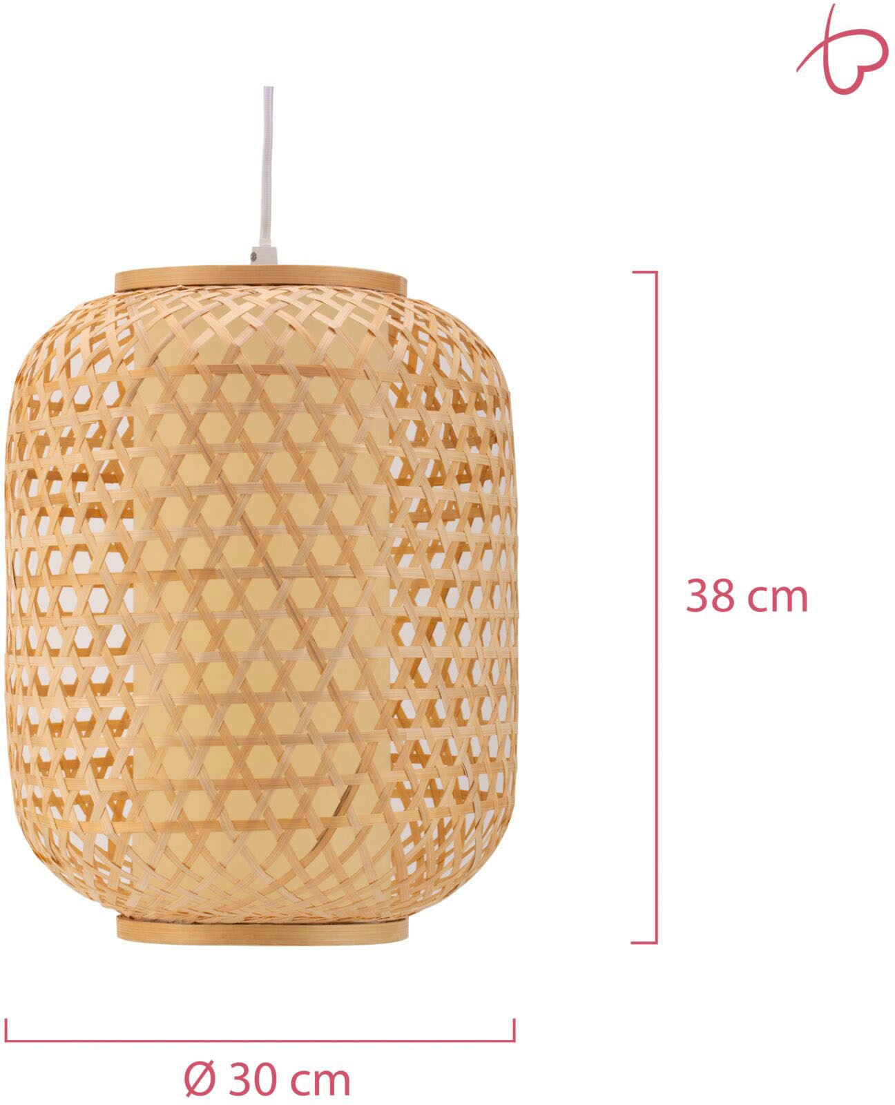 Pauleen Pendelleuchte »Woody Delight«, 1 flammig, Leuchtmittel E27 | ohne Leuchtmittel, E27