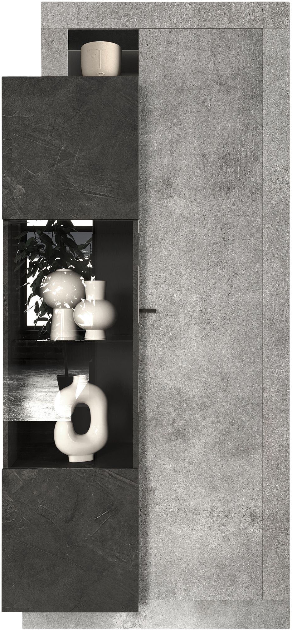 INOSIGN Vitrine »Freedom« Breite 87 cm mit 2 Türen, Höhe 188 cm