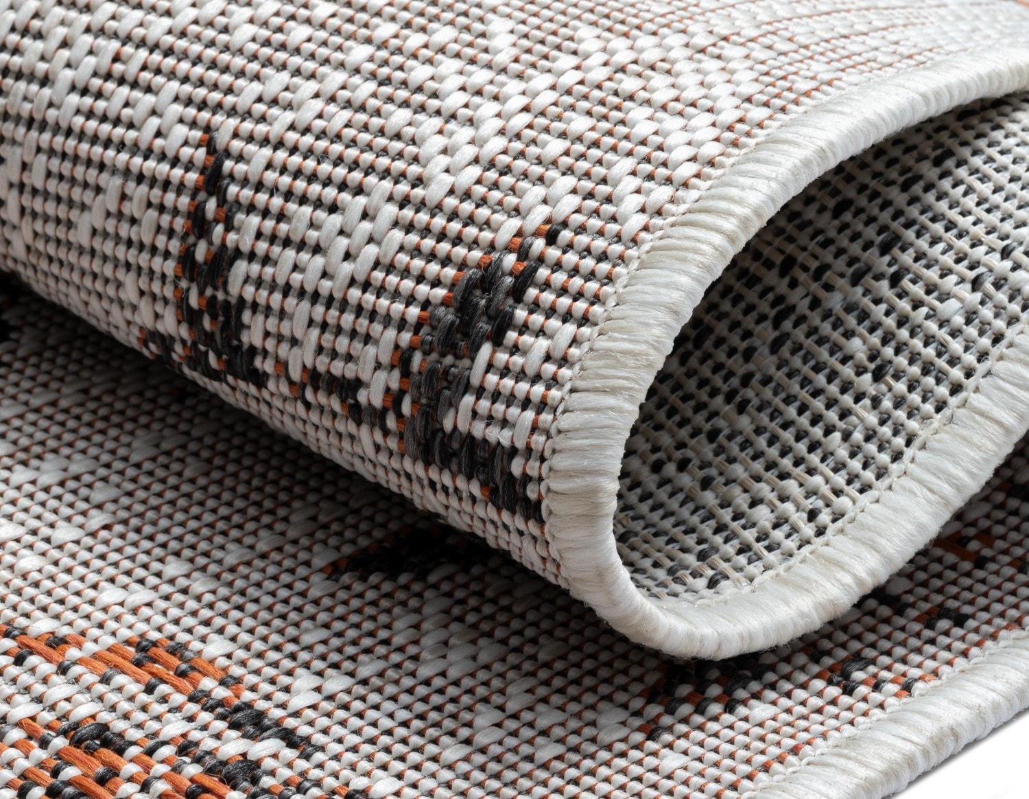Myflair Möbel & Accessoires Teppich »Sonic Lagerräumung«, rechteckig, 6 mm Höhe, Ethno Design, Kreise, Outdoor geeignet, Balkon, Terrasse