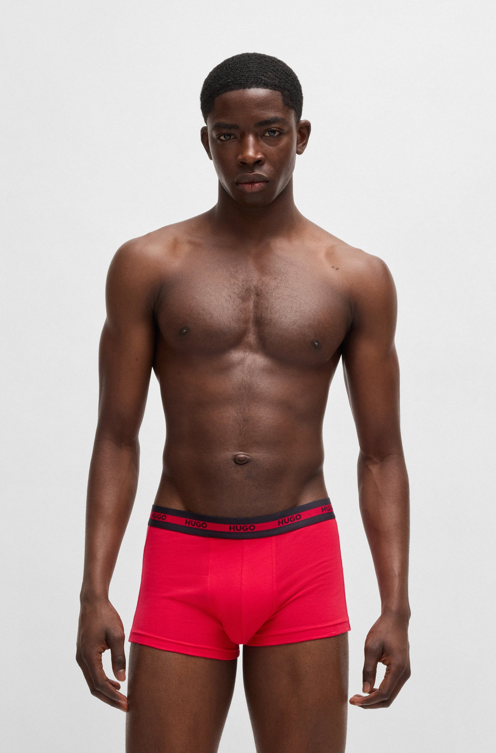 HUGO Underwear Trunk »TRIPLET PLANET«, (3 St.)