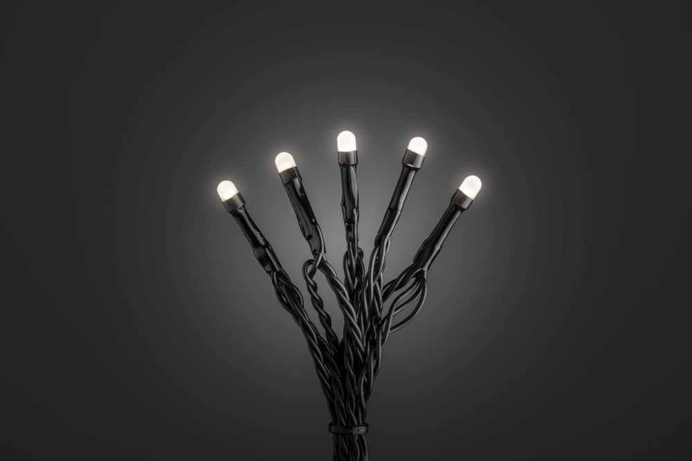 KONSTSMIDE LED-Lichterkette »Weihnachtsdeko aussen« gefrostet, 120 warm weiße Dioden