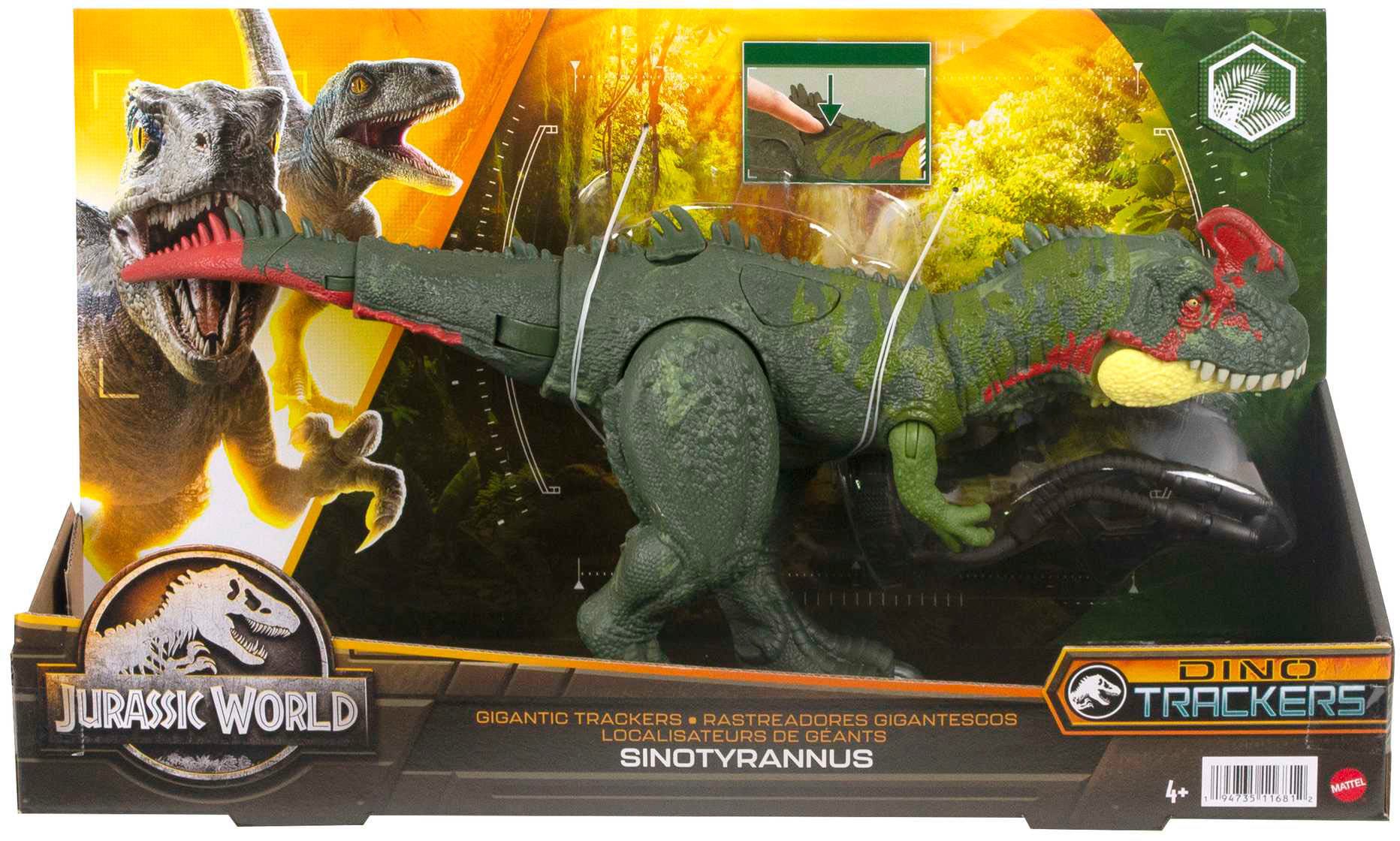 Mattel® Actionfigur »Jurassic World New Large Trackers - Sinotyrannus«