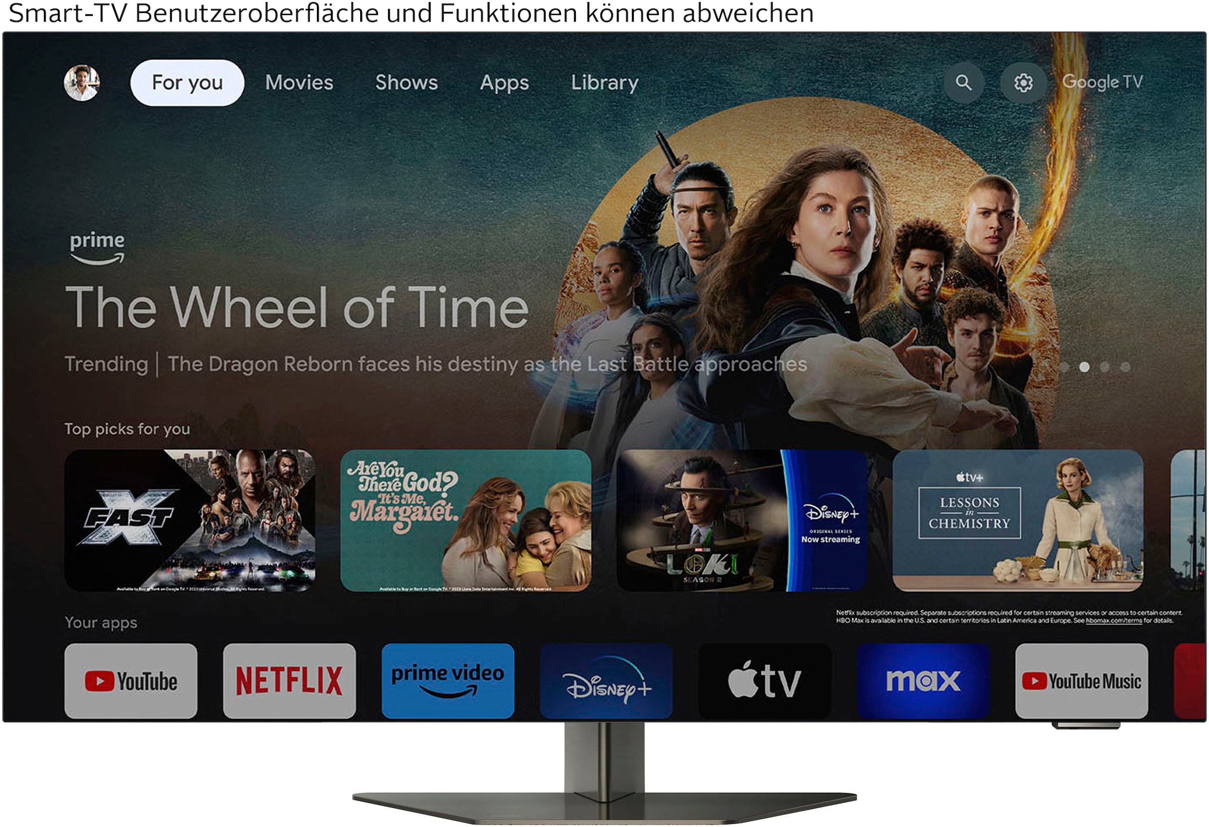 Philips OLED-Fernseher »42OLED809/12«, 4K Ultra HD, Smart-TV-Google TV
