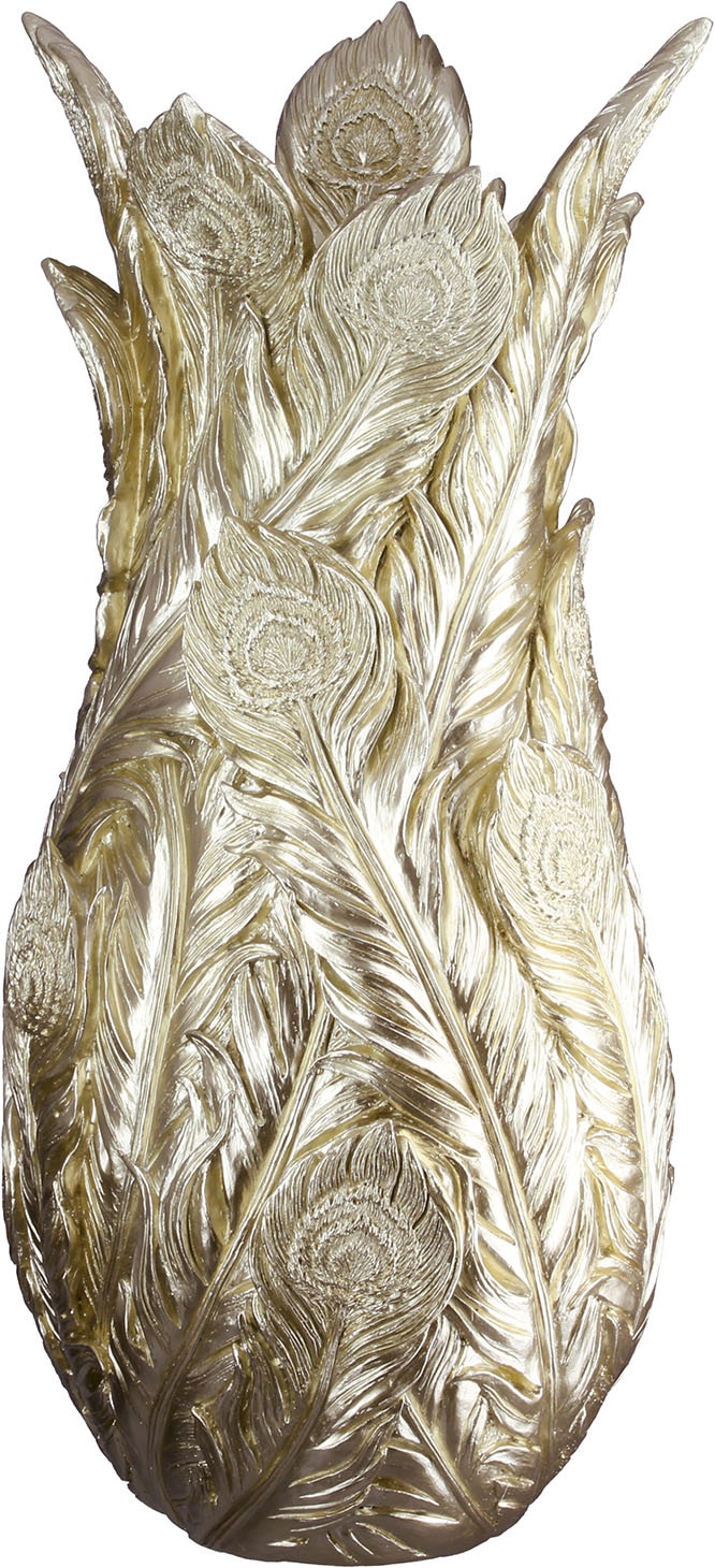 GILDE Tischvase »Vase Feder Pavoa«