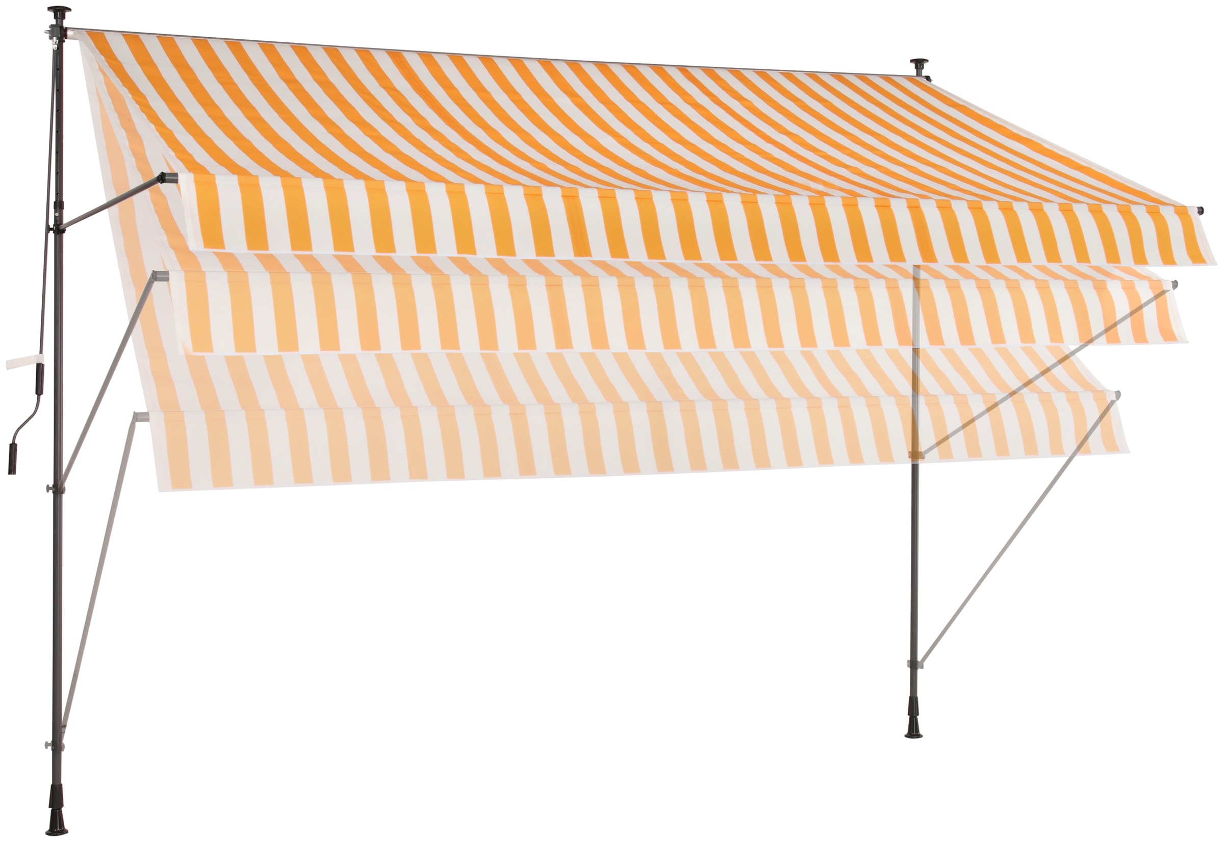 KONIFERA Klemmmarkise, Breite/Ausfall: 400/150 cm