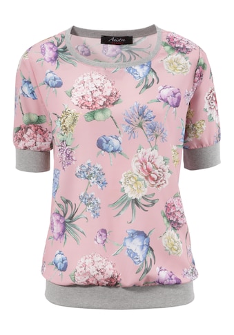 Aniston CASUAL Shirtbluse, mit sportiven Rippbündchen kaufen