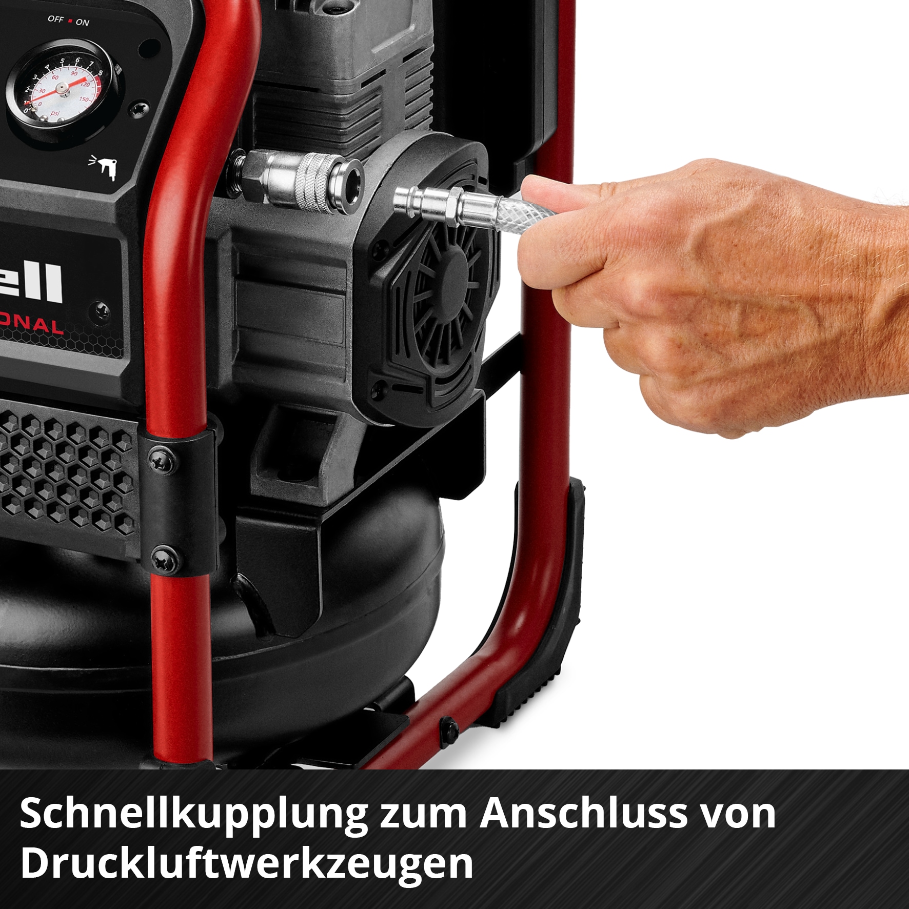 Einhell Kompressor »SILENZZO 18/160«, ohne Akku und Ladegerät